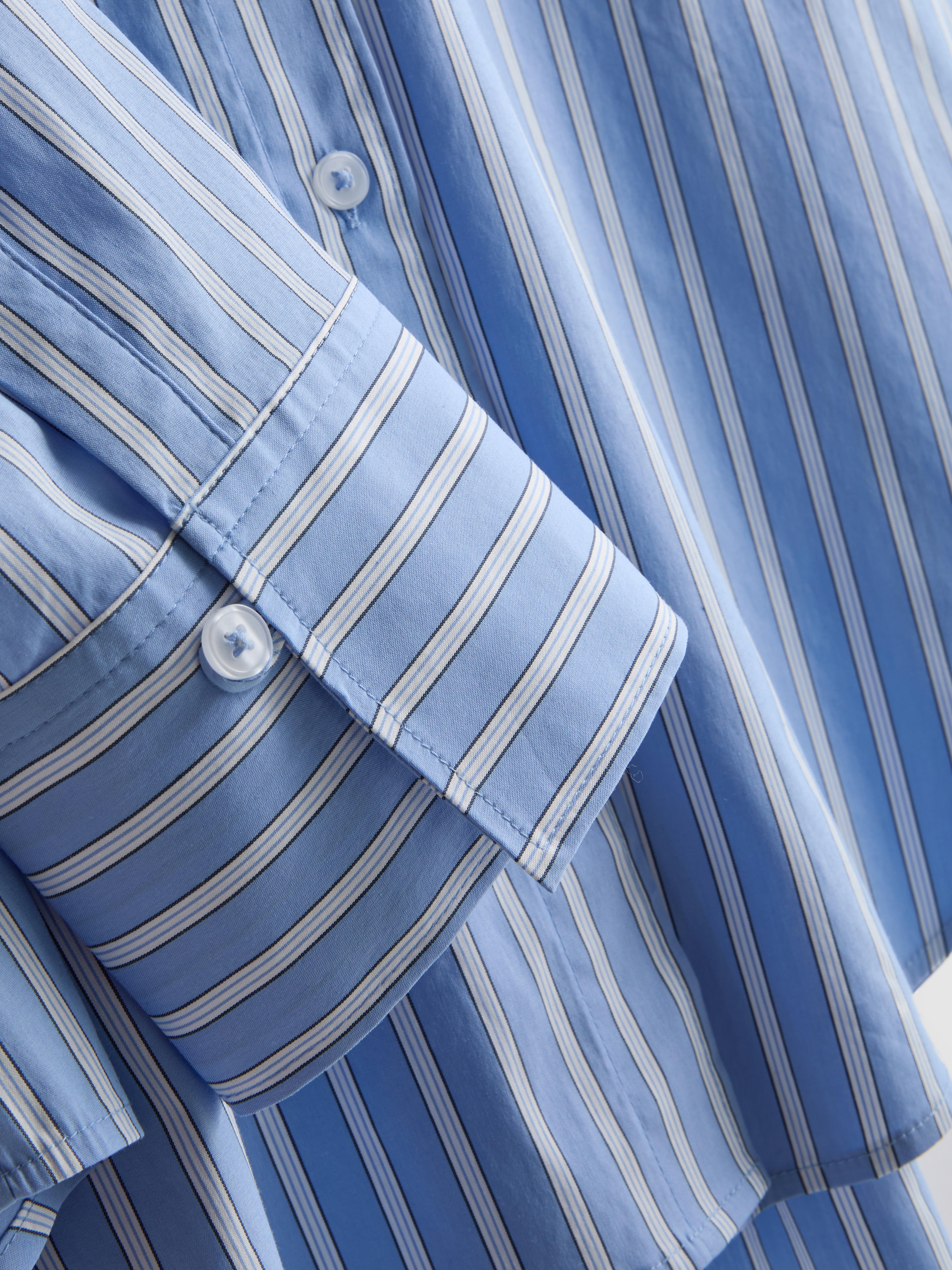 The Edit Striped Cotton Shirt