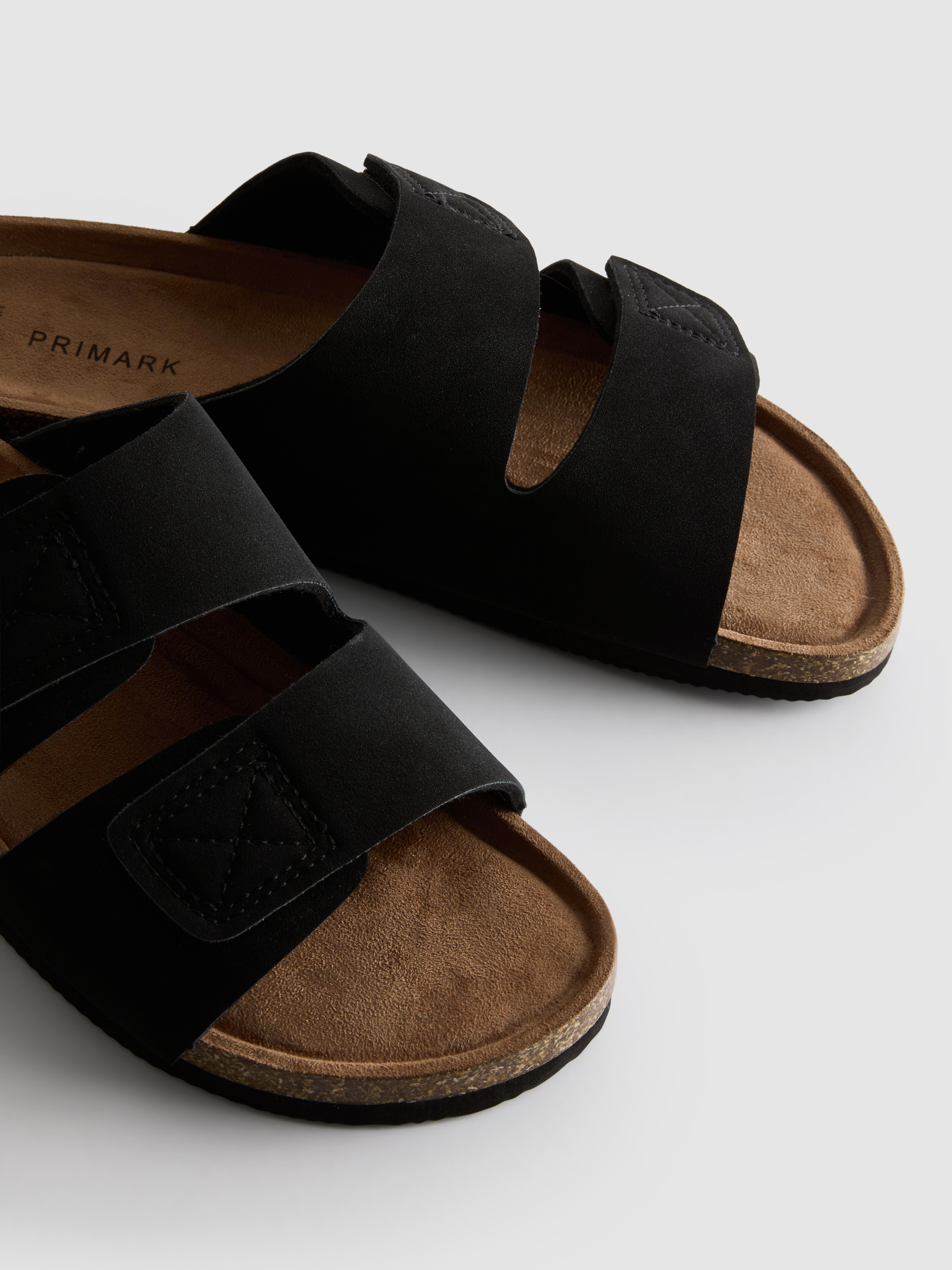 Sandalias con doble tira