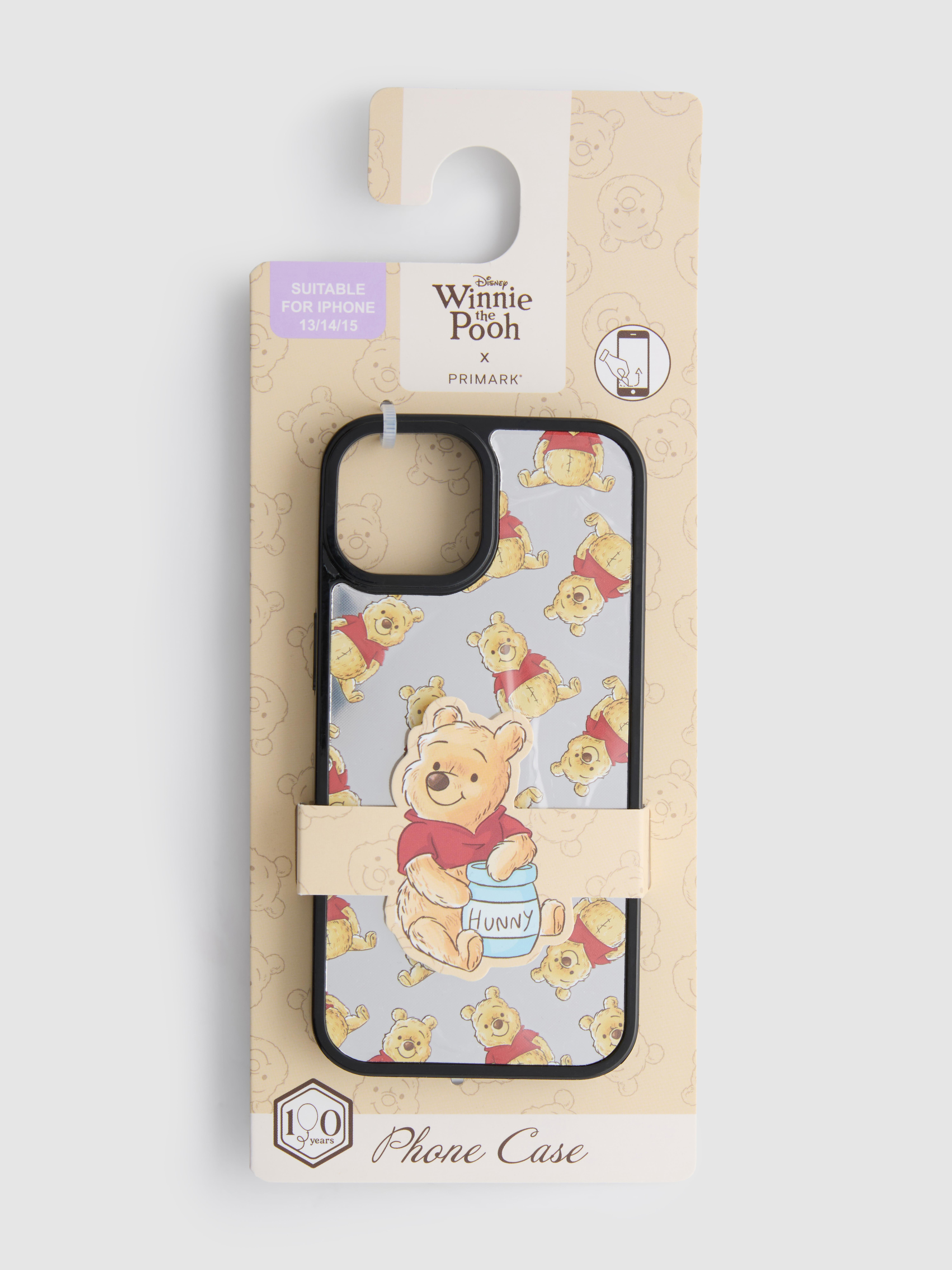 Black Disney's Winnie the Pooh Phone Case | Primark