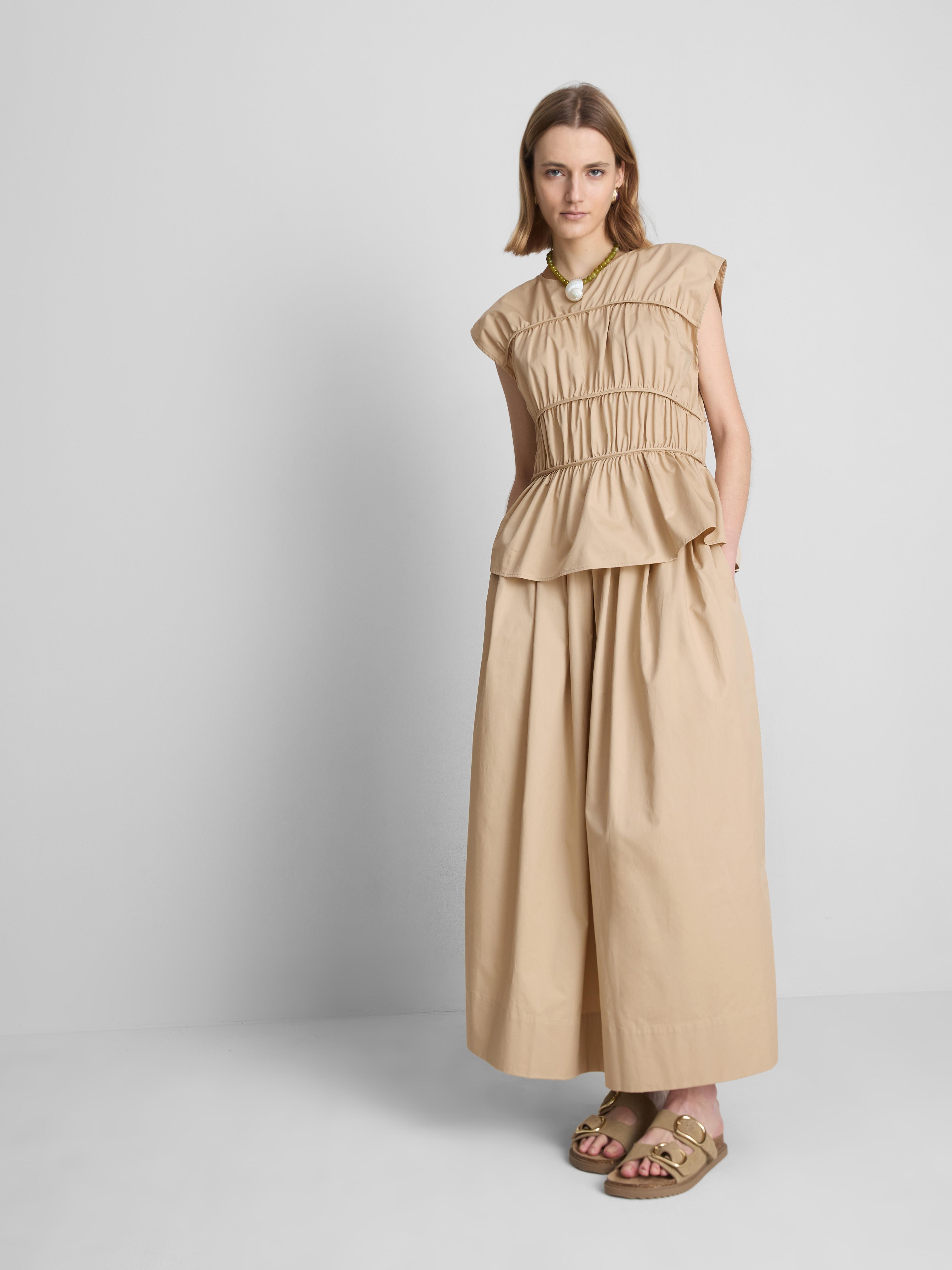 The Edit ráncolt pamutfelső