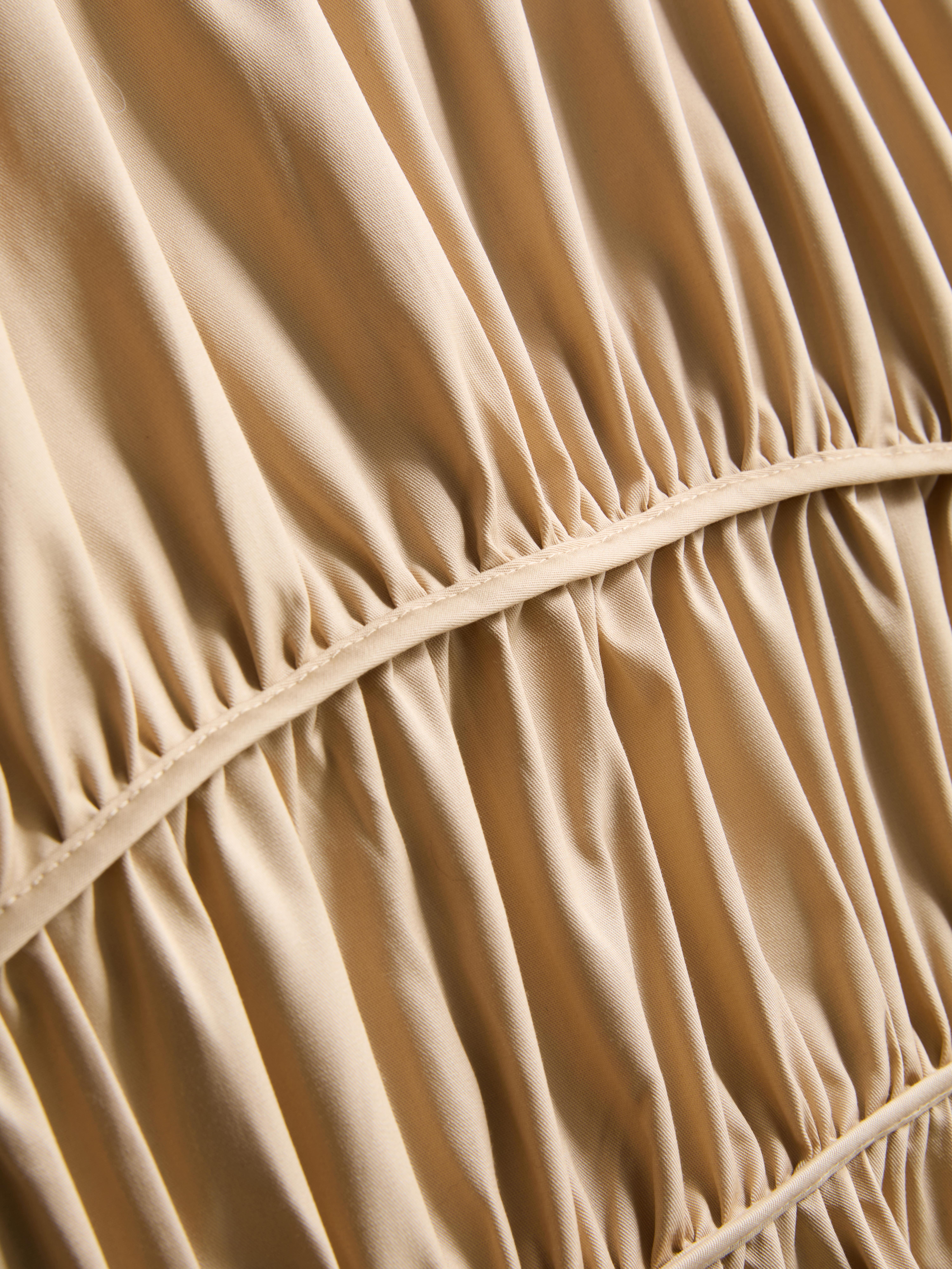 Top franzido algodão The Edit