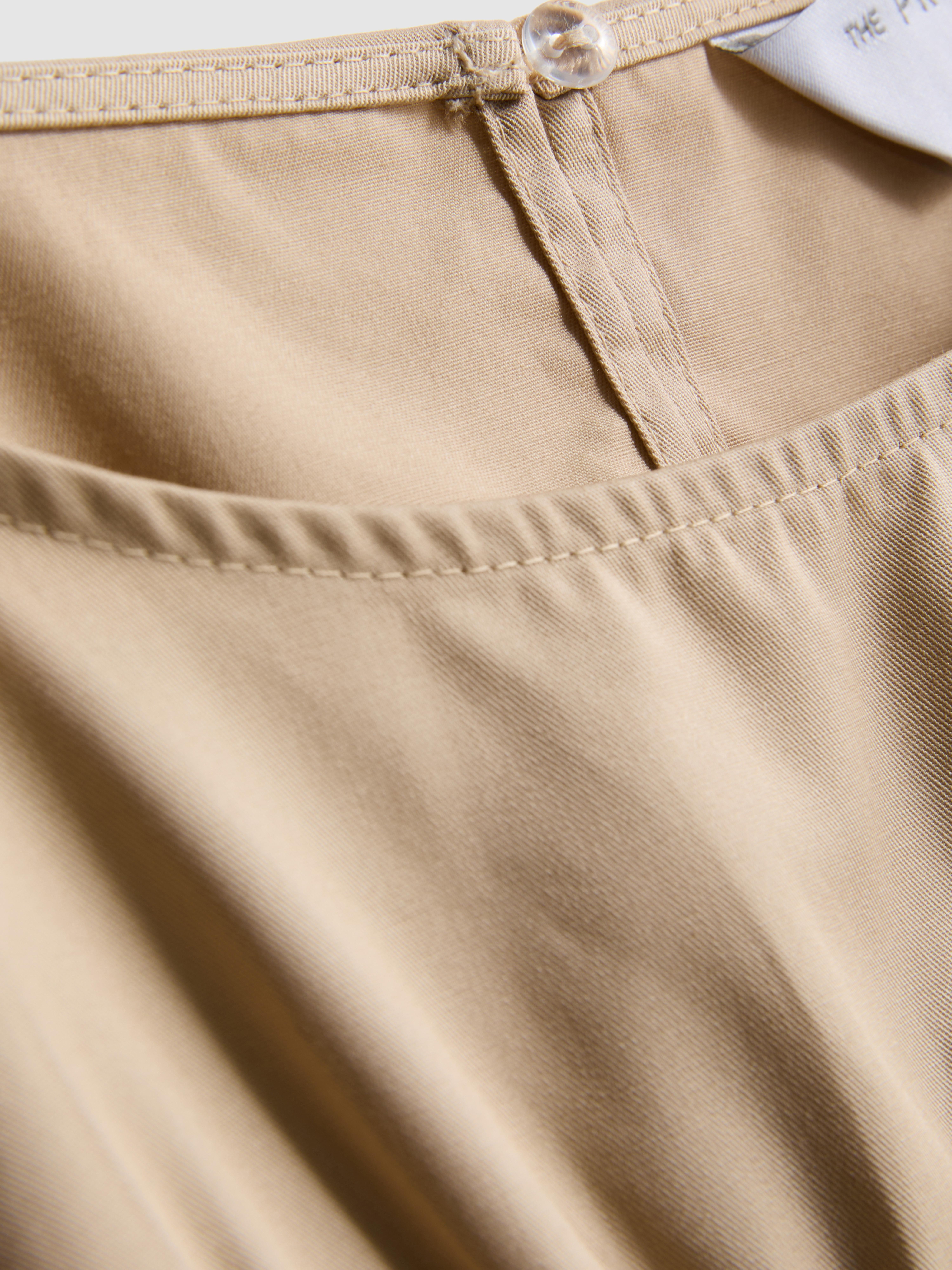 Top franzido algodão The Edit