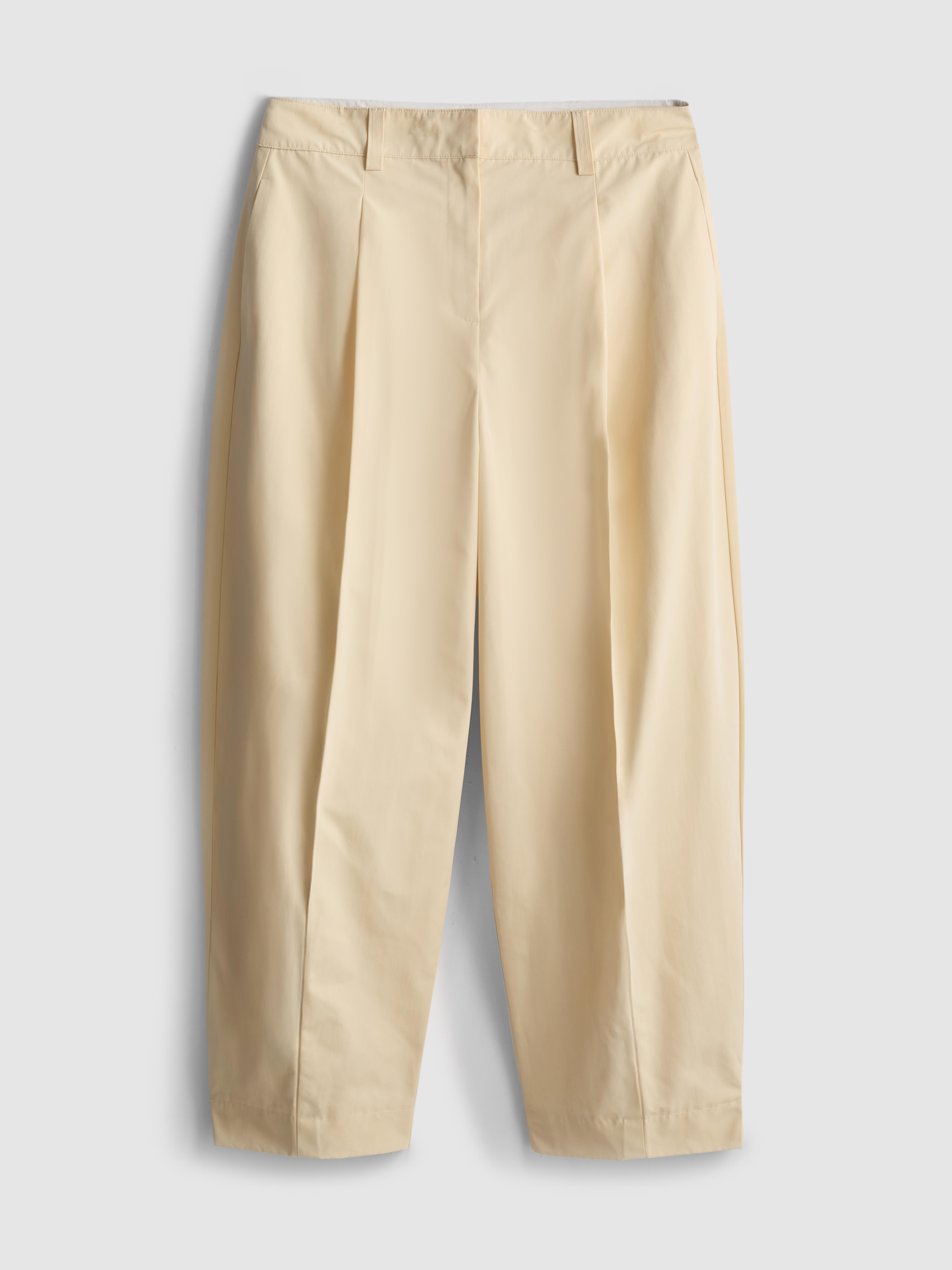 The Edit Tapered Cropped Trousers