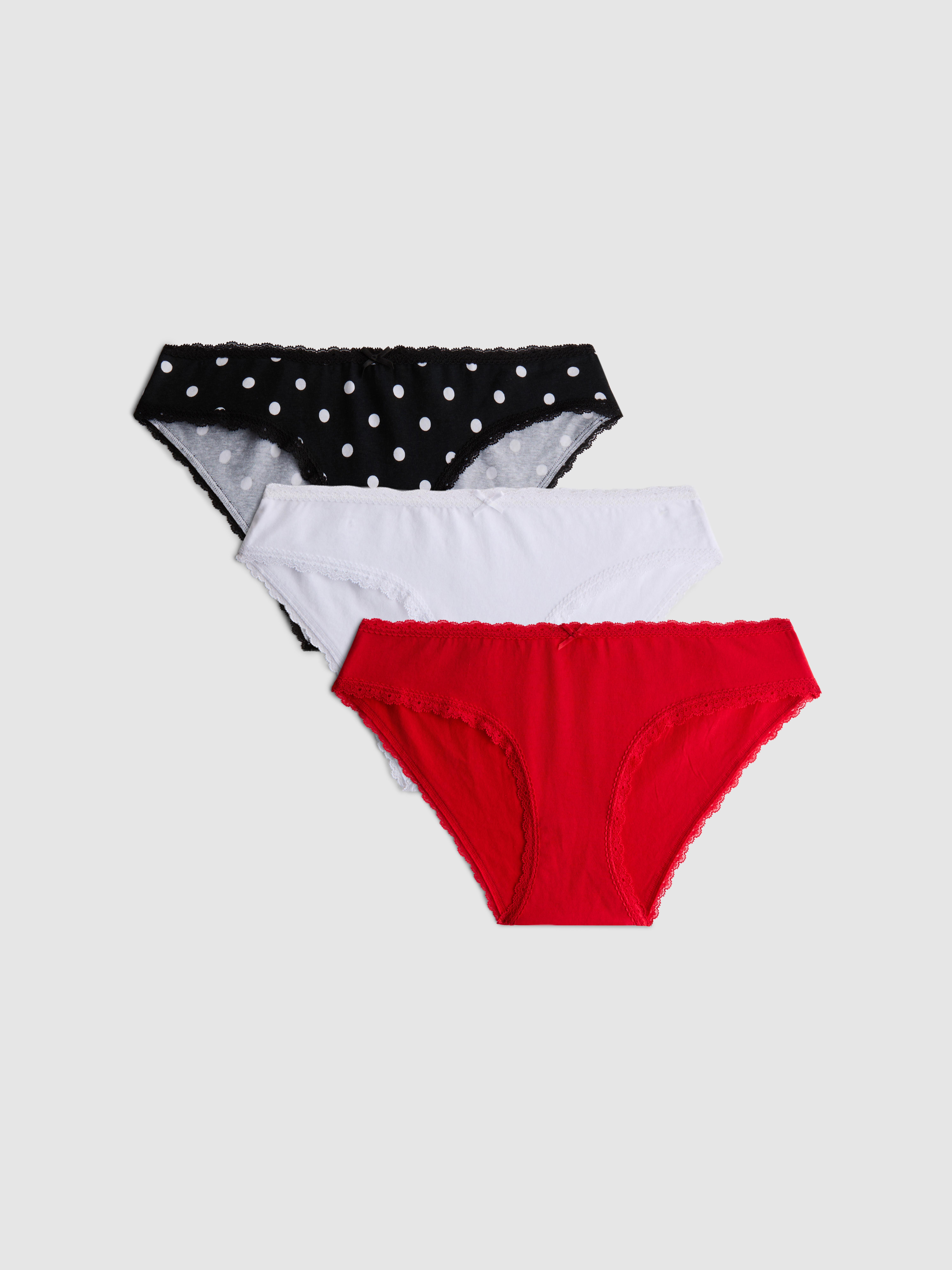 3pk Cotton Rich Mini Briefs