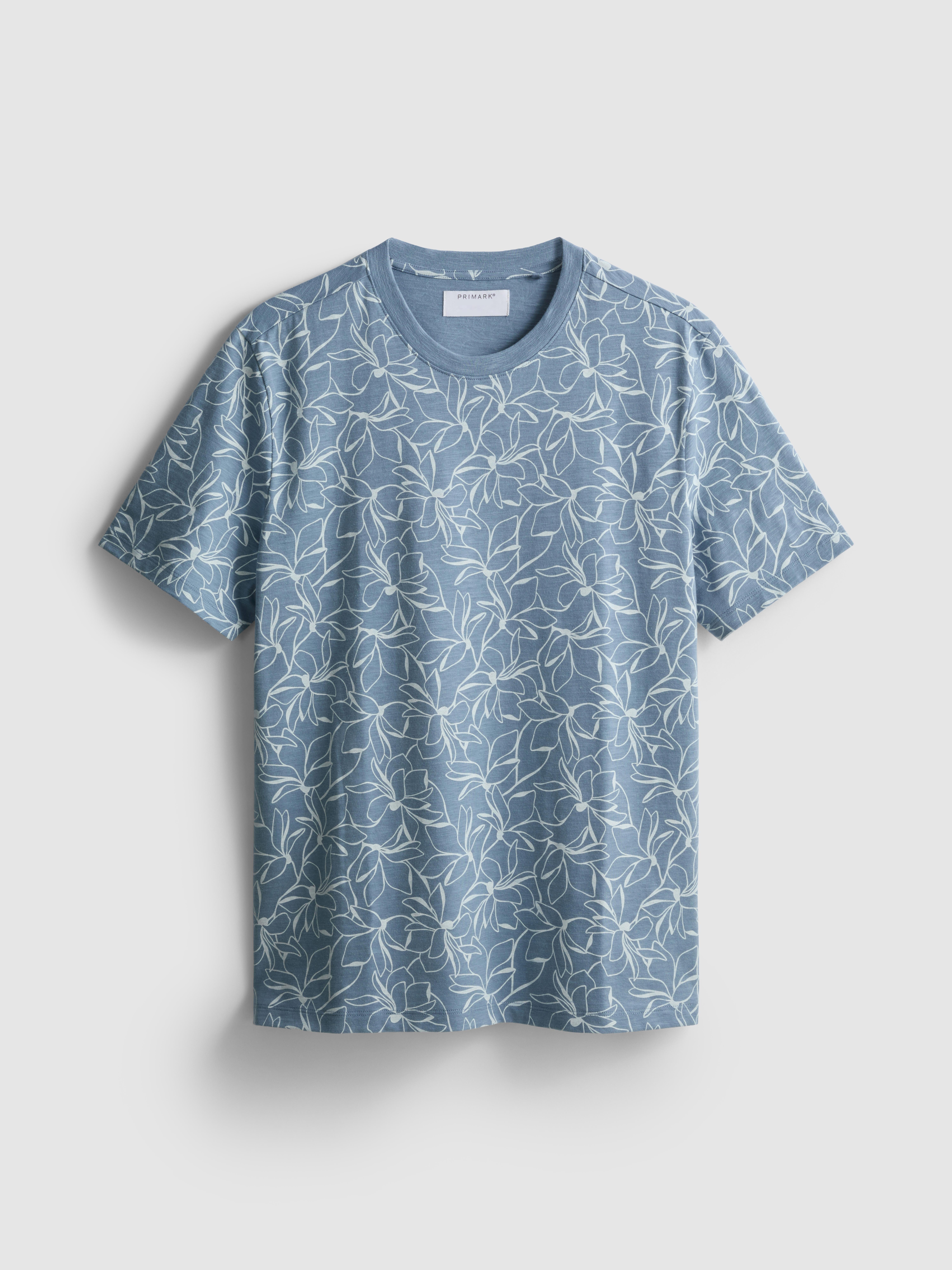 Overhemd met korte mouwen en print