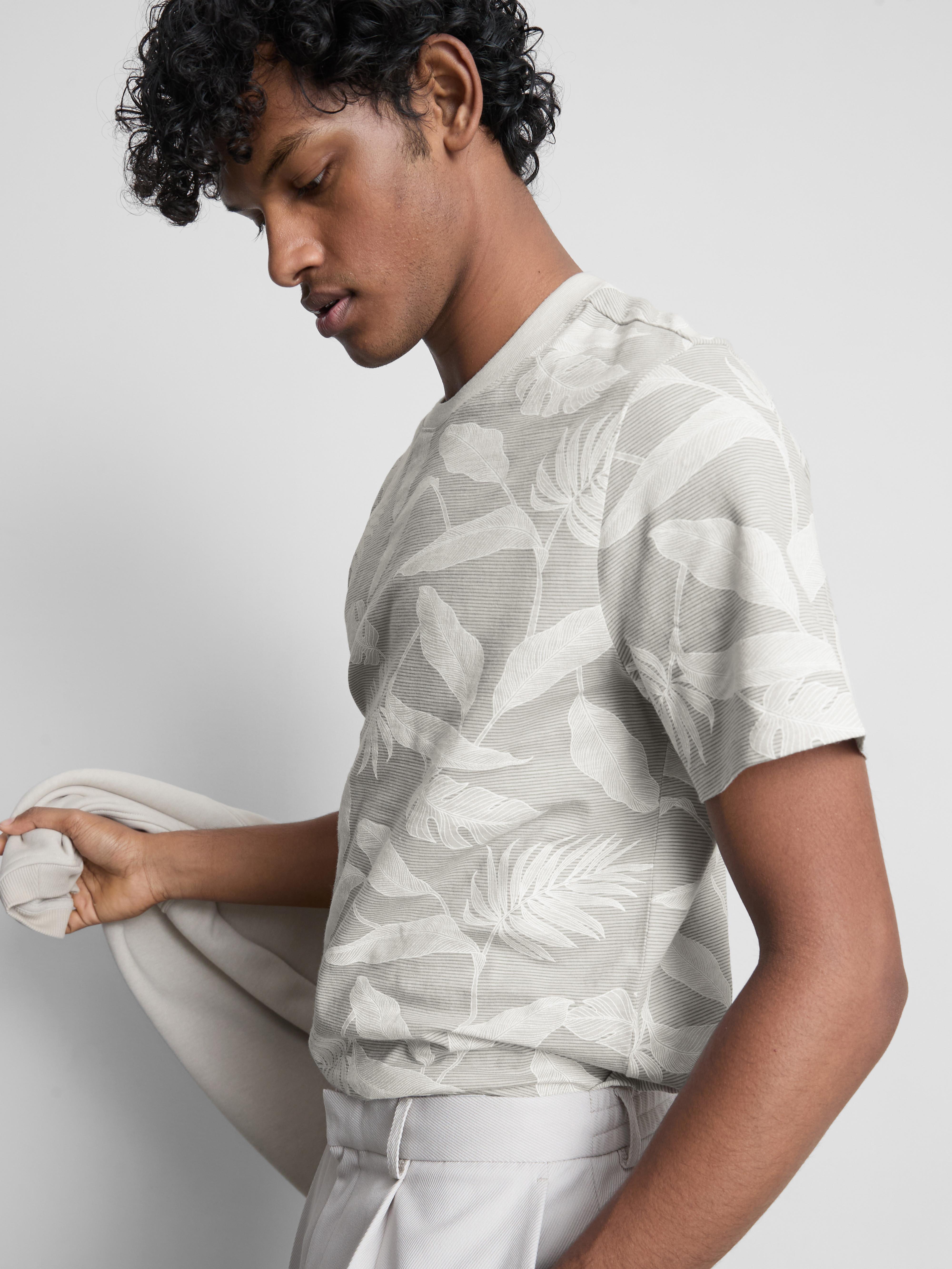Overhemd met korte mouwen en print