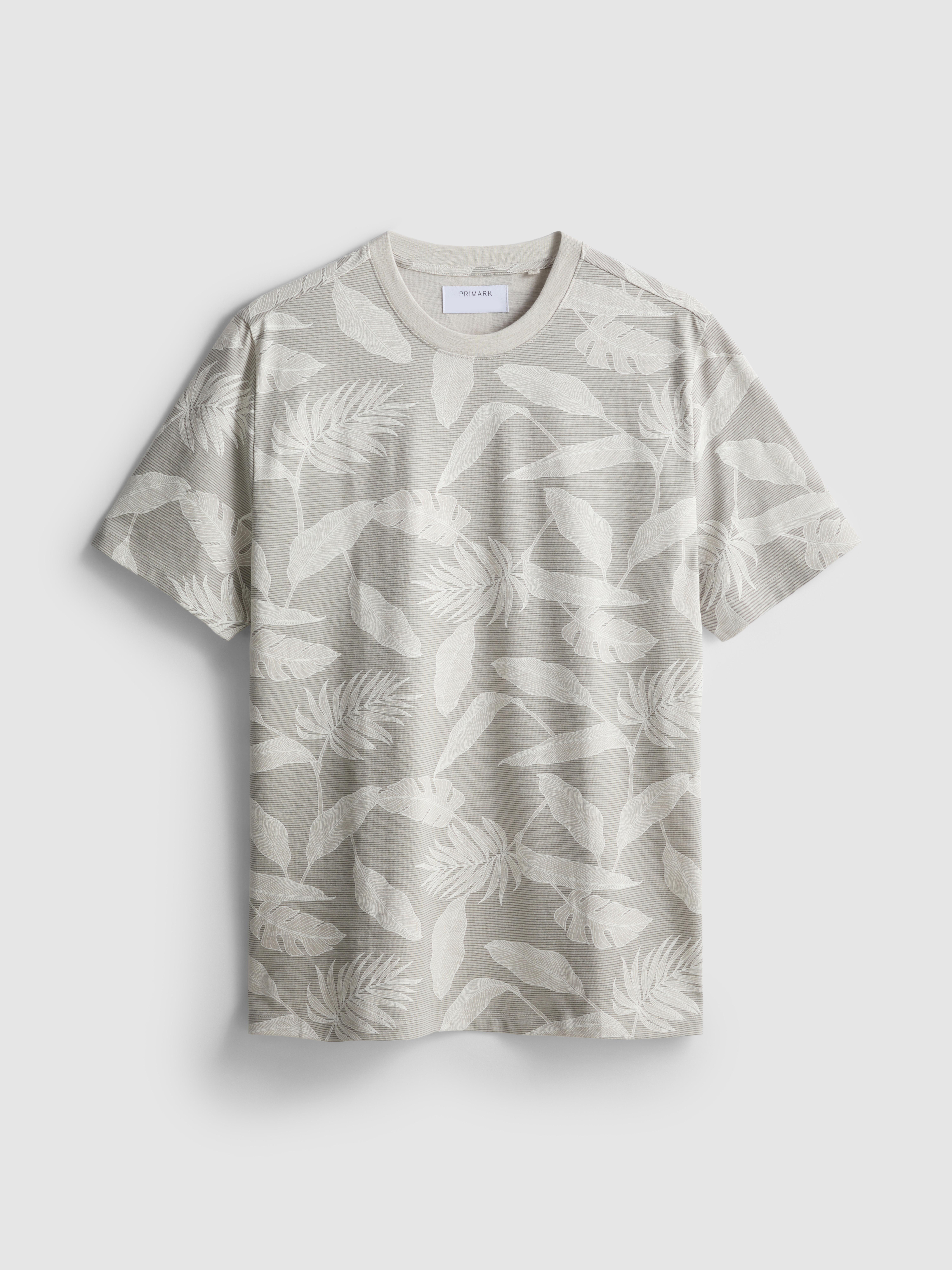 Overhemd met korte mouwen en print