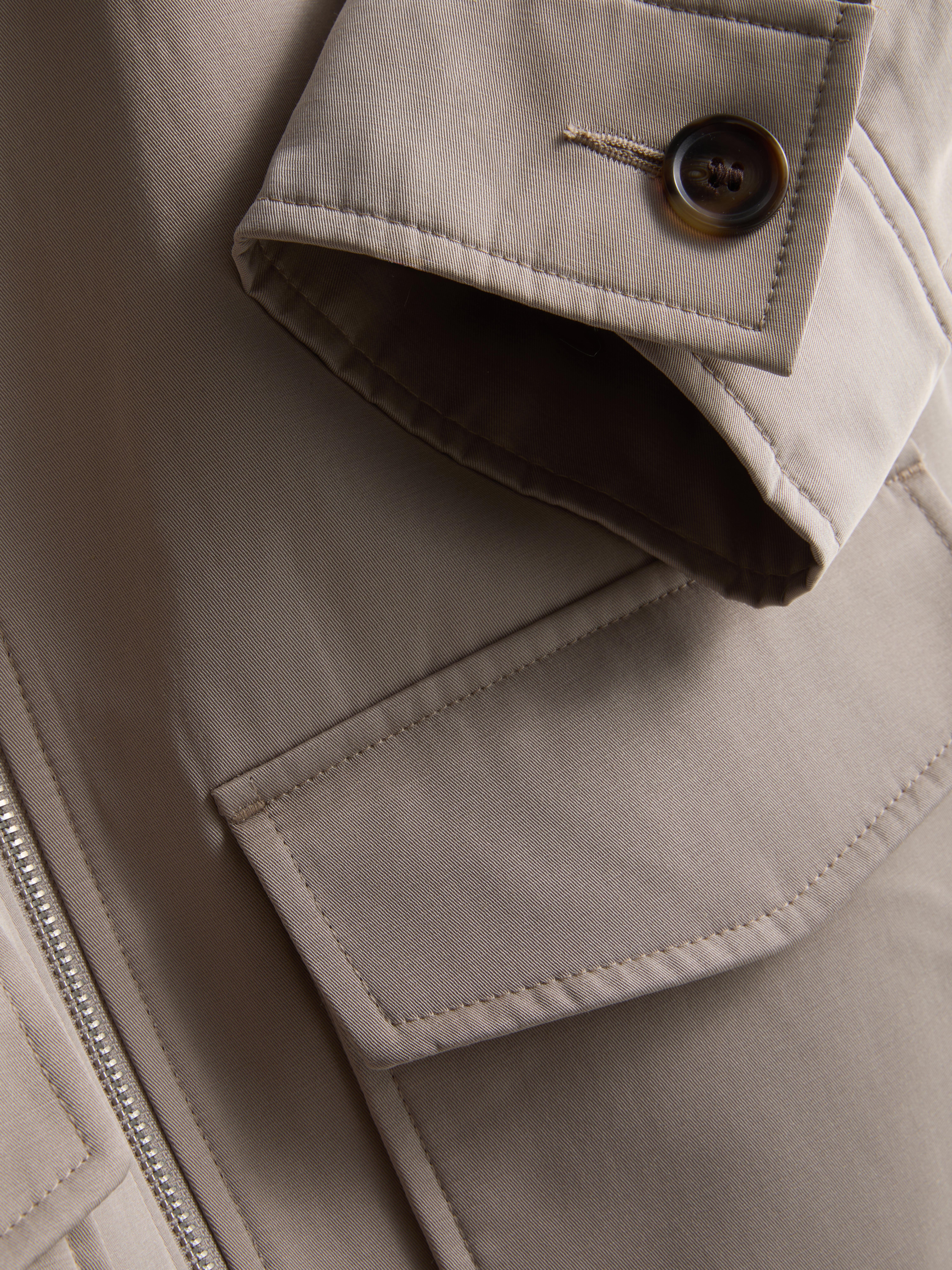 The Edit Cropped Patch Pocket Jacket