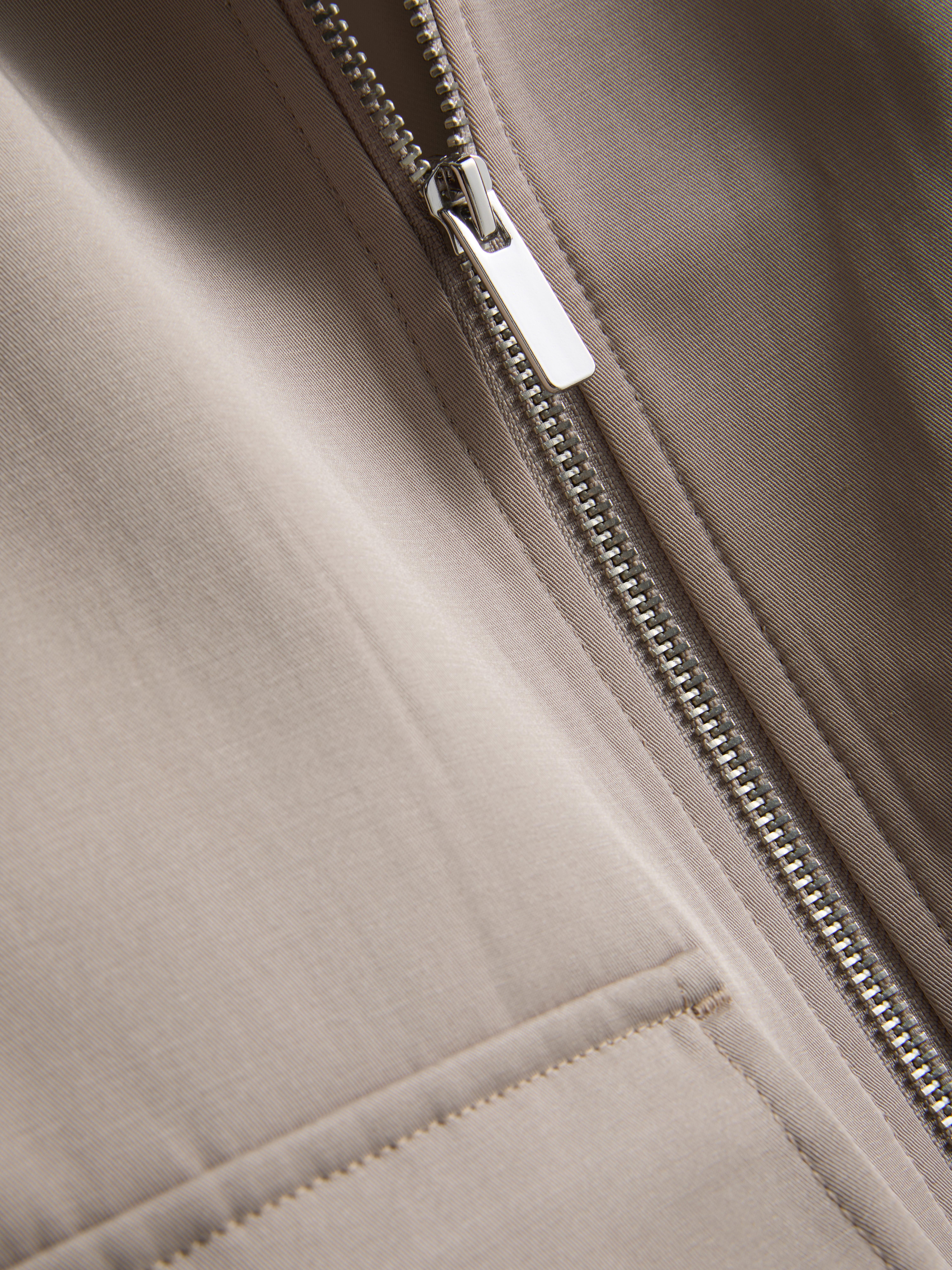 The Edit Cropped Patch Pocket Jacket