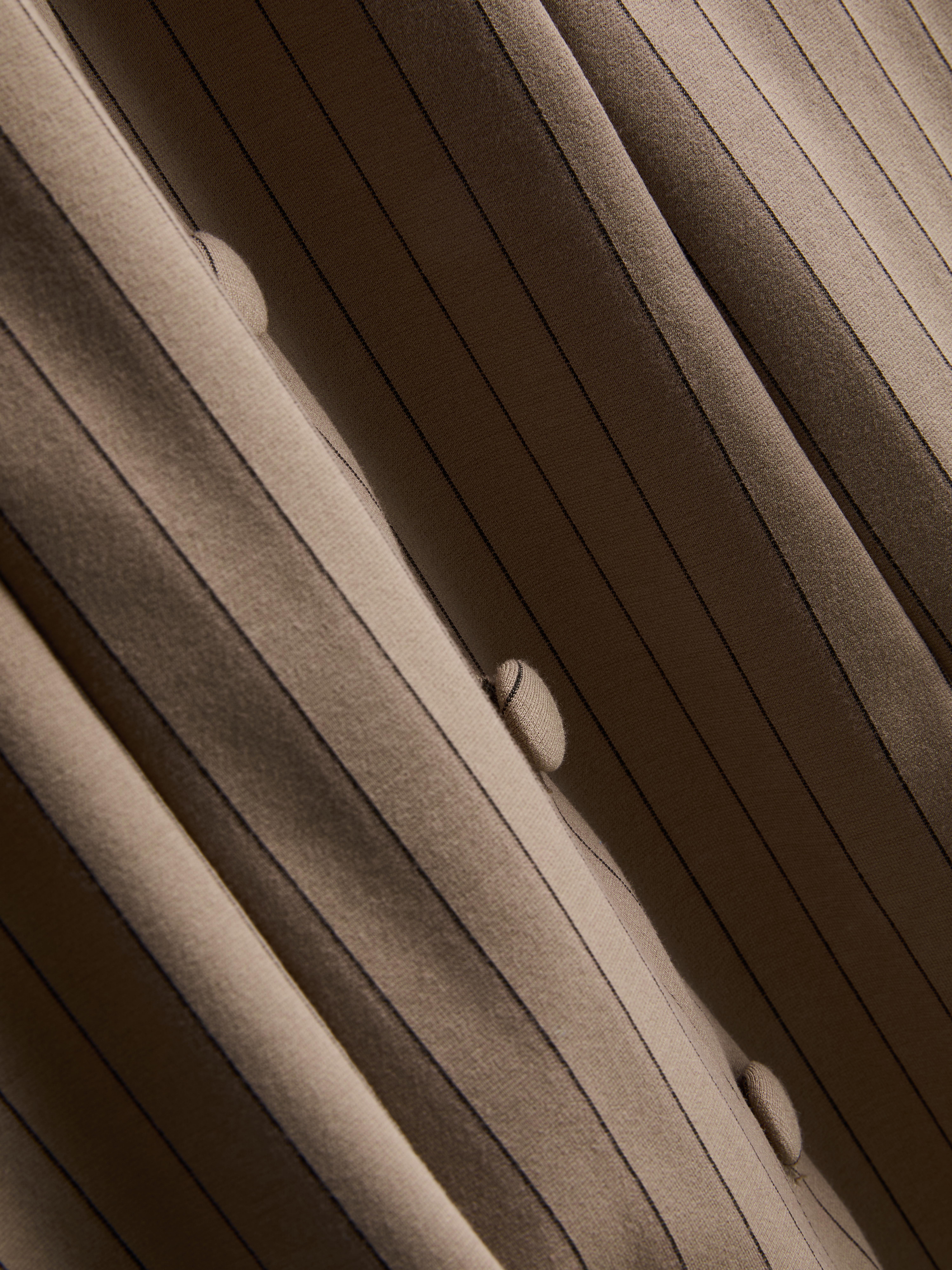 Pinstripe Mini Shift Dress