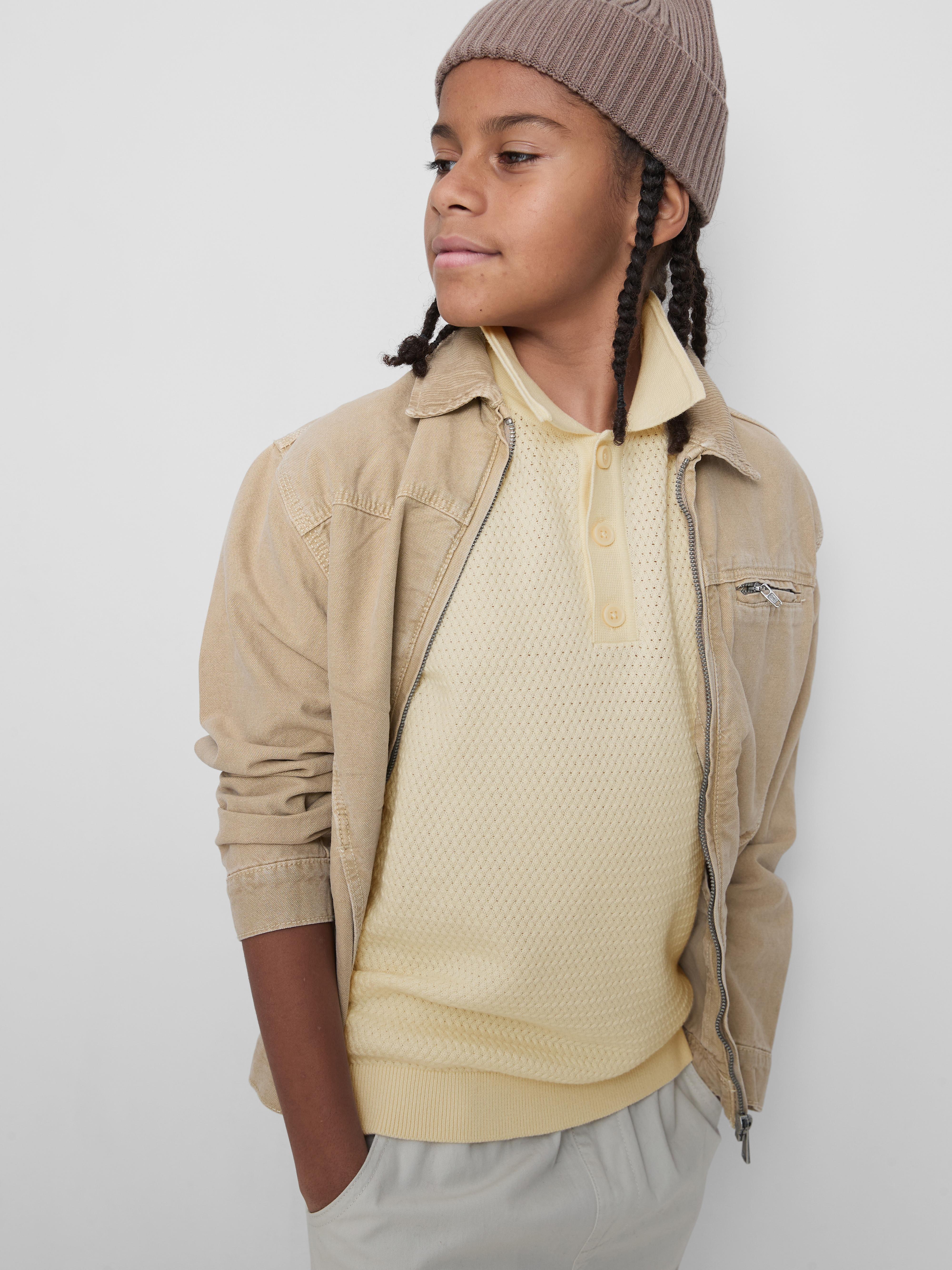 7-15yrs | Knit Polo Shirt
