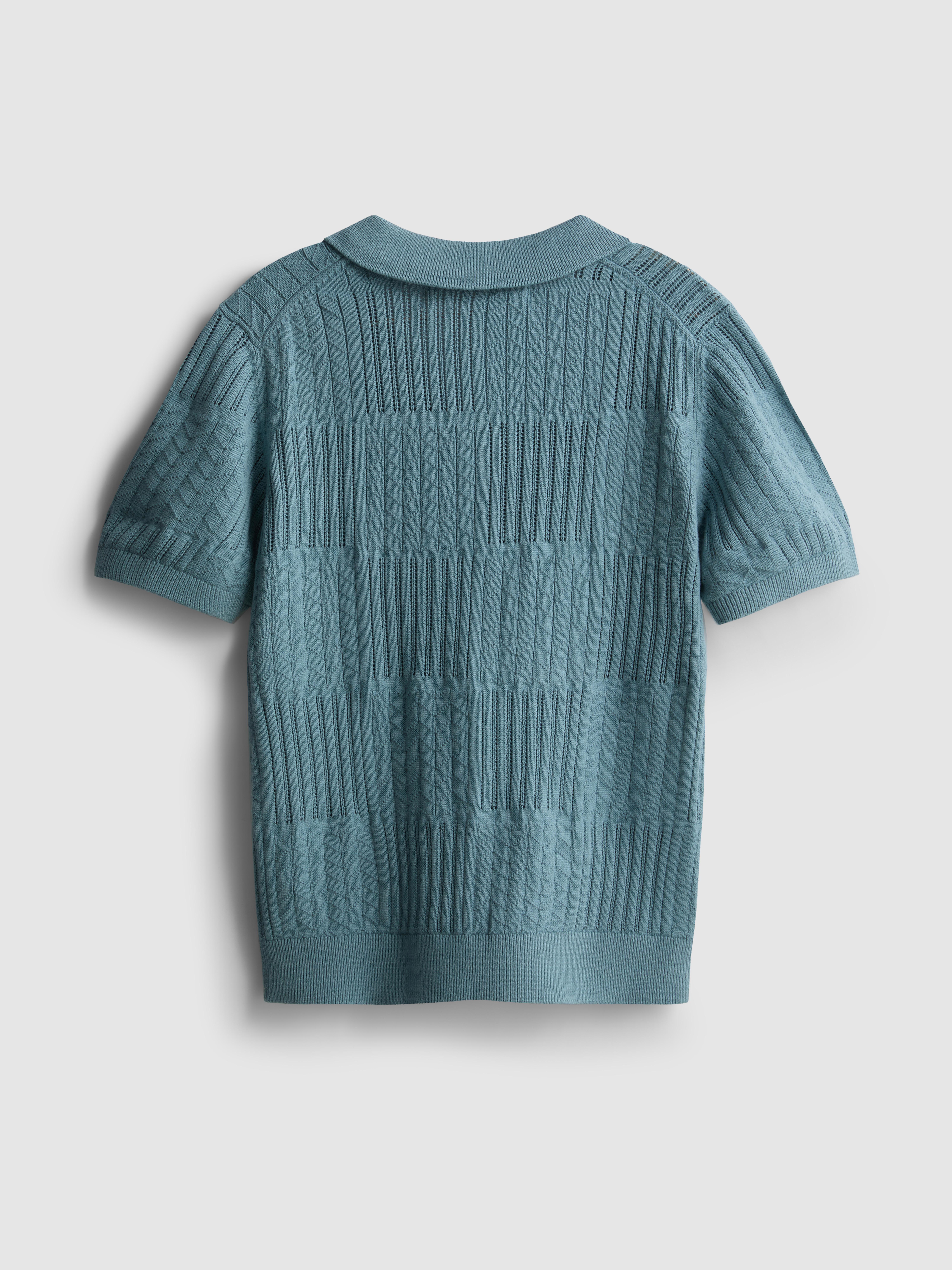 7-15yrs | Knit Polo Shirt