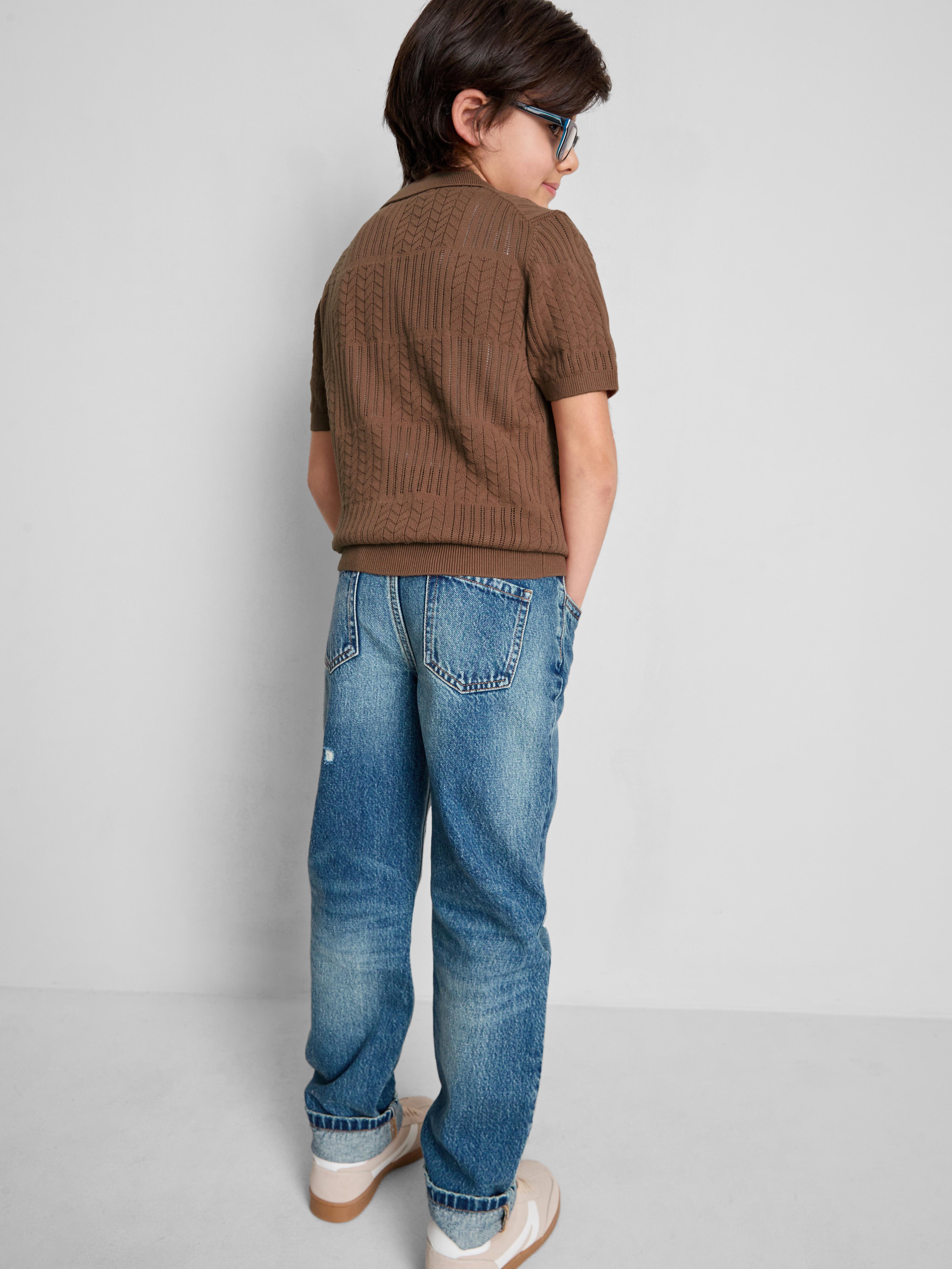 7-15yrs | Knit Polo Shirt