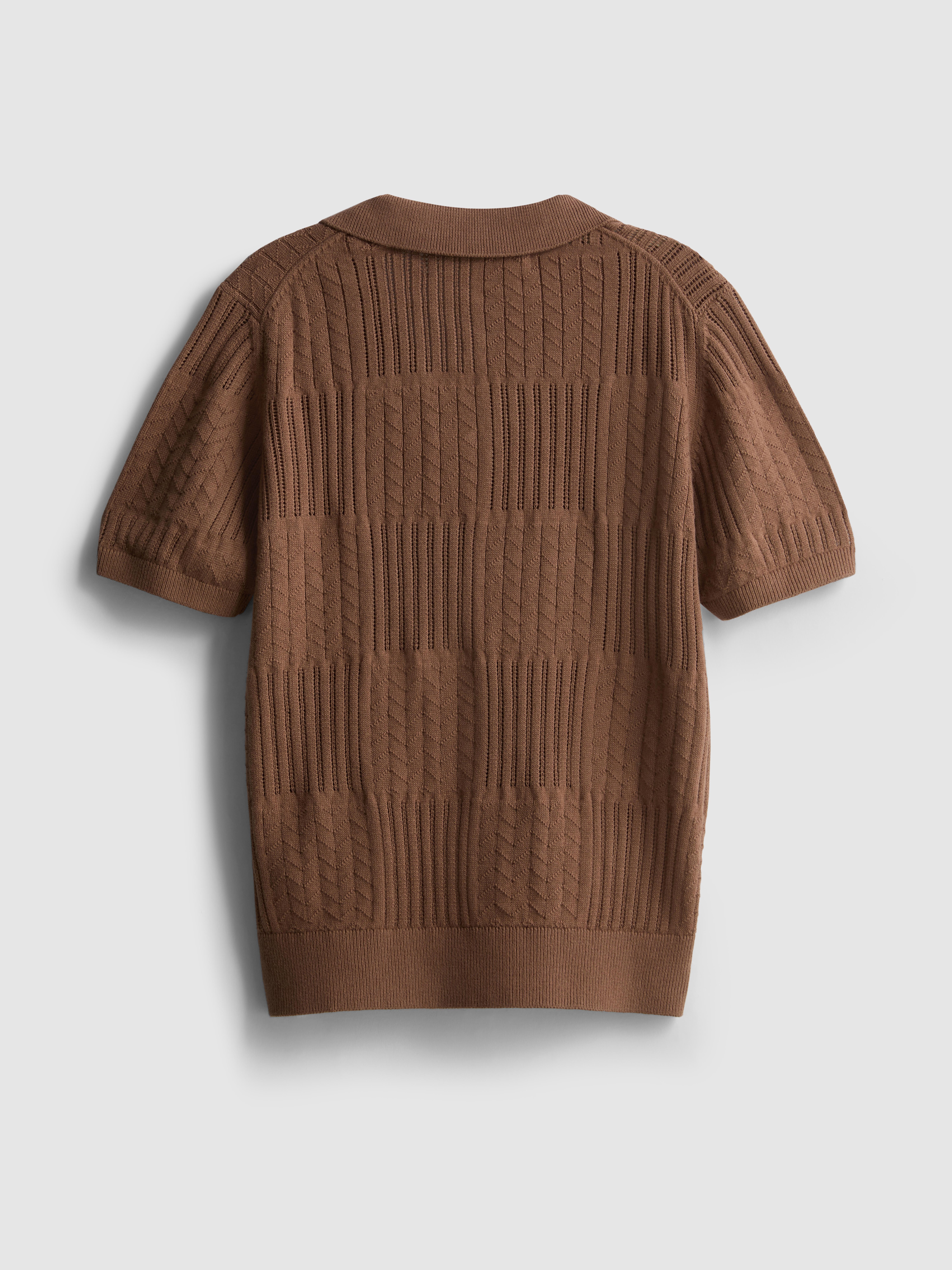 7-15yrs | Knit Polo Shirt