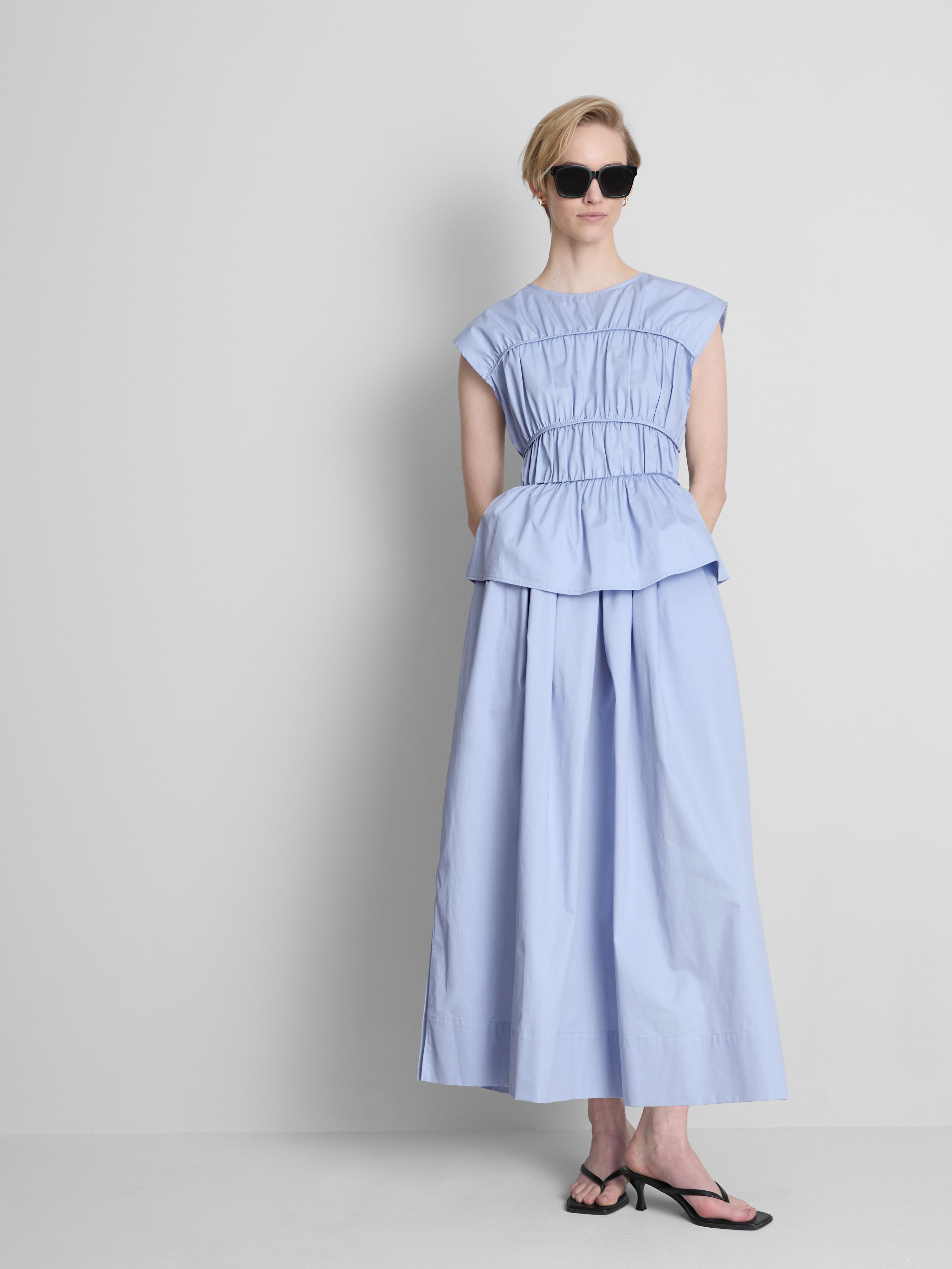 Bawełniana spódnica midi z pełnego koła The Edit