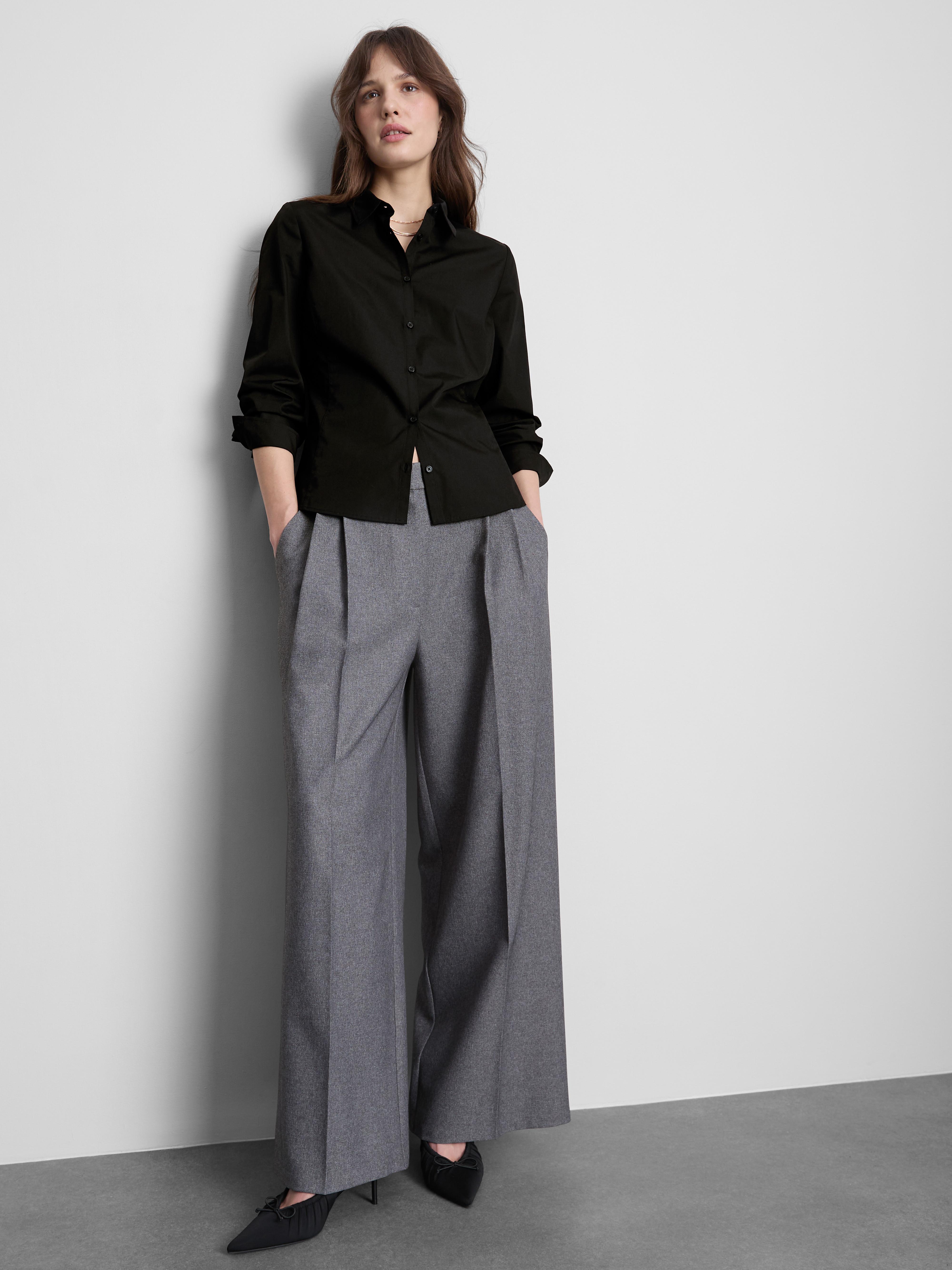 Koszula z długim rękawem w roboczym stylu