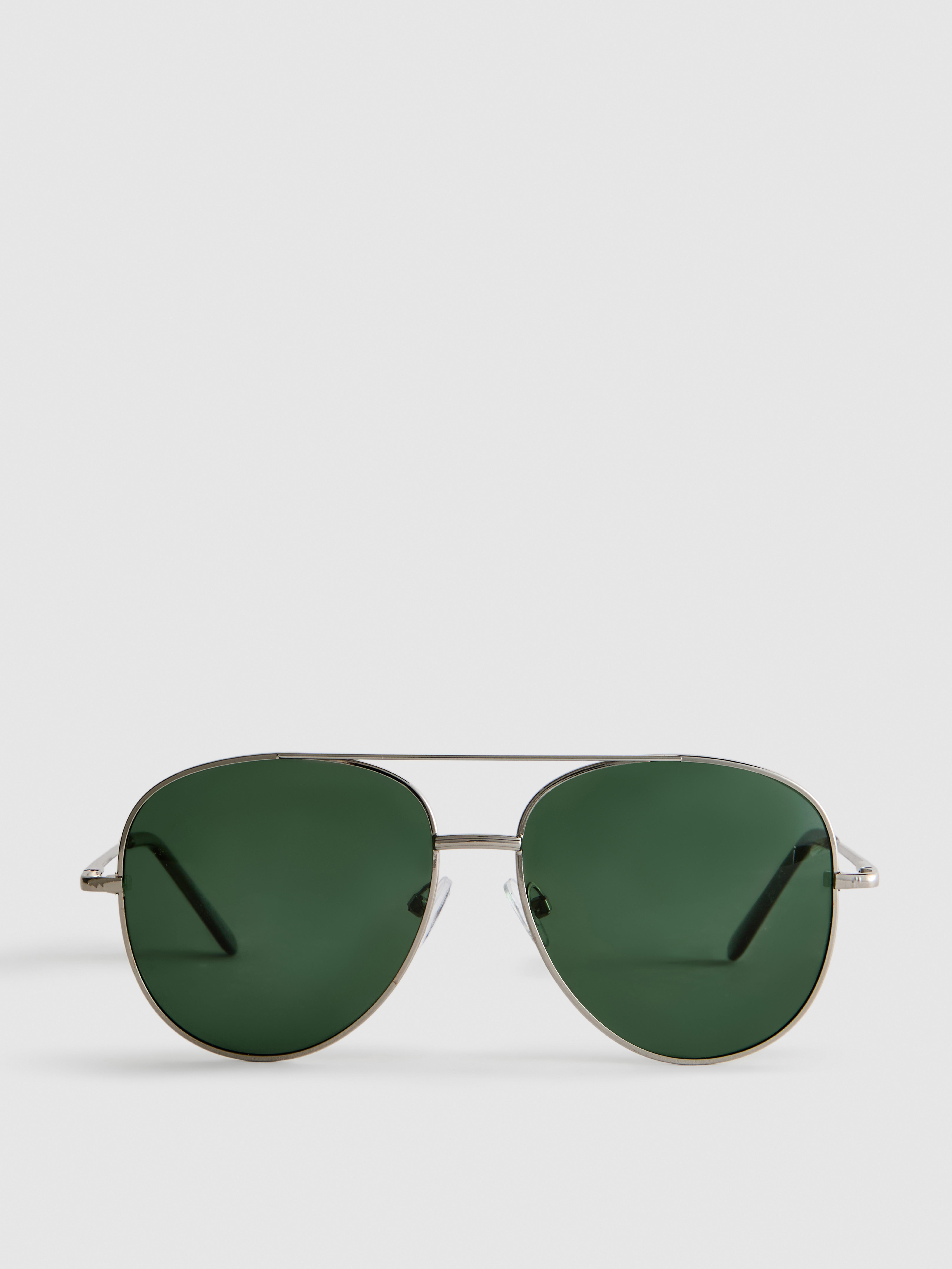 Tinted Aviator Sunglasses