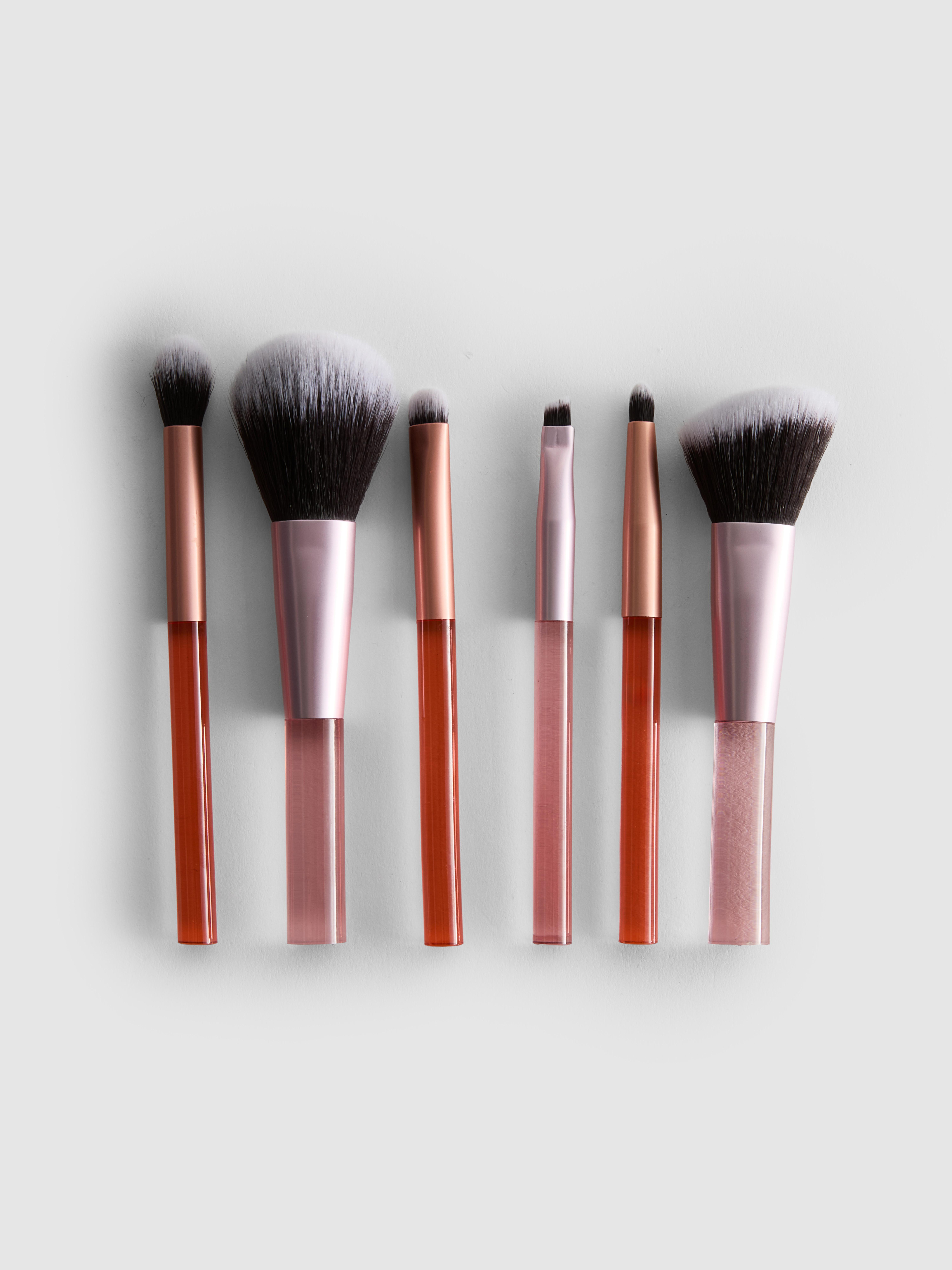 6 darabos sminkecsetkészlet utazáshoz