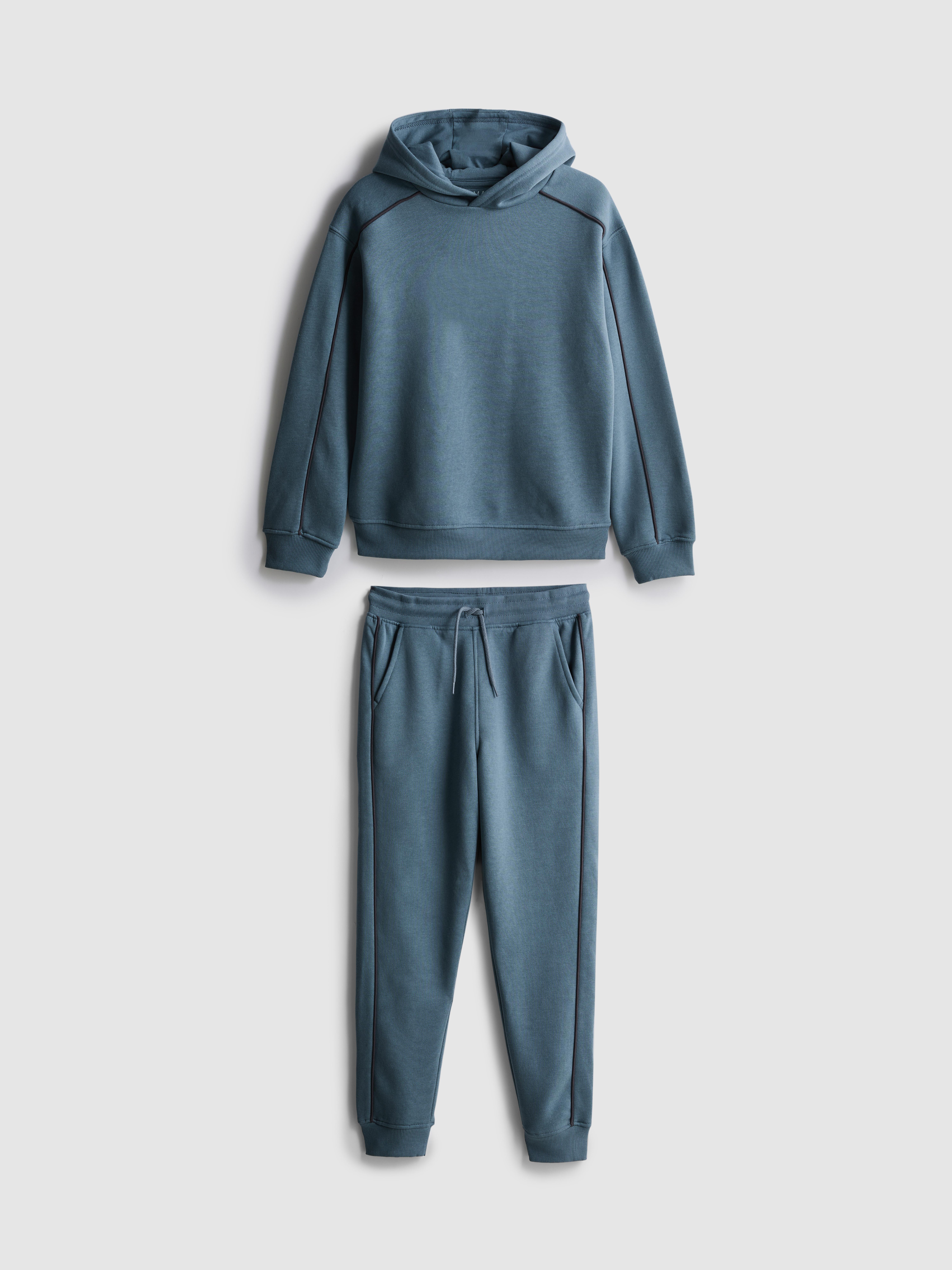 7-15 jr | Hoodie en joggingbroek met enkelboorden