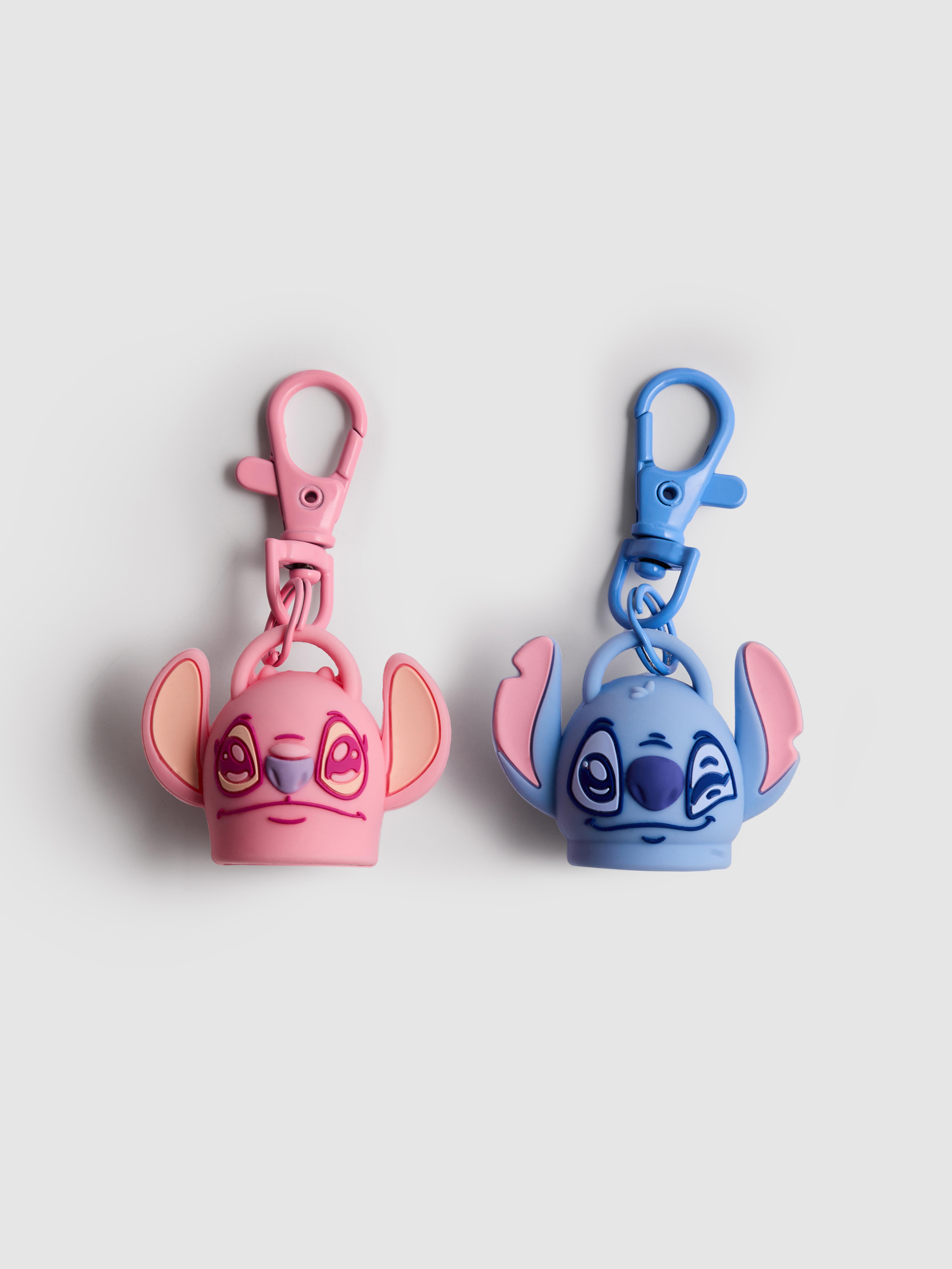 2pk Disney's Stitch Keychain Lip Gloss Toppers