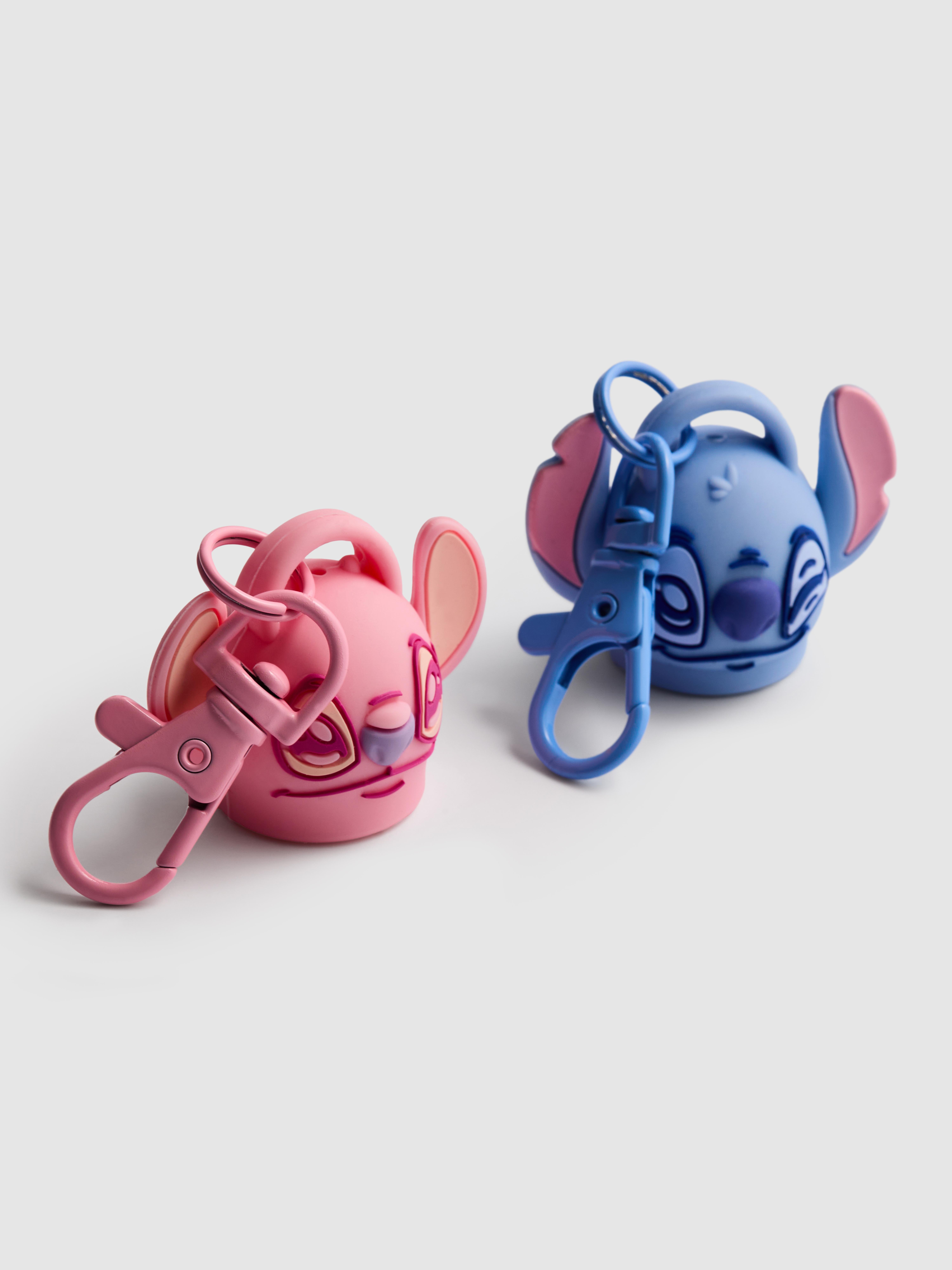 2pk Disney's Stitch Keychain Lip Gloss Toppers