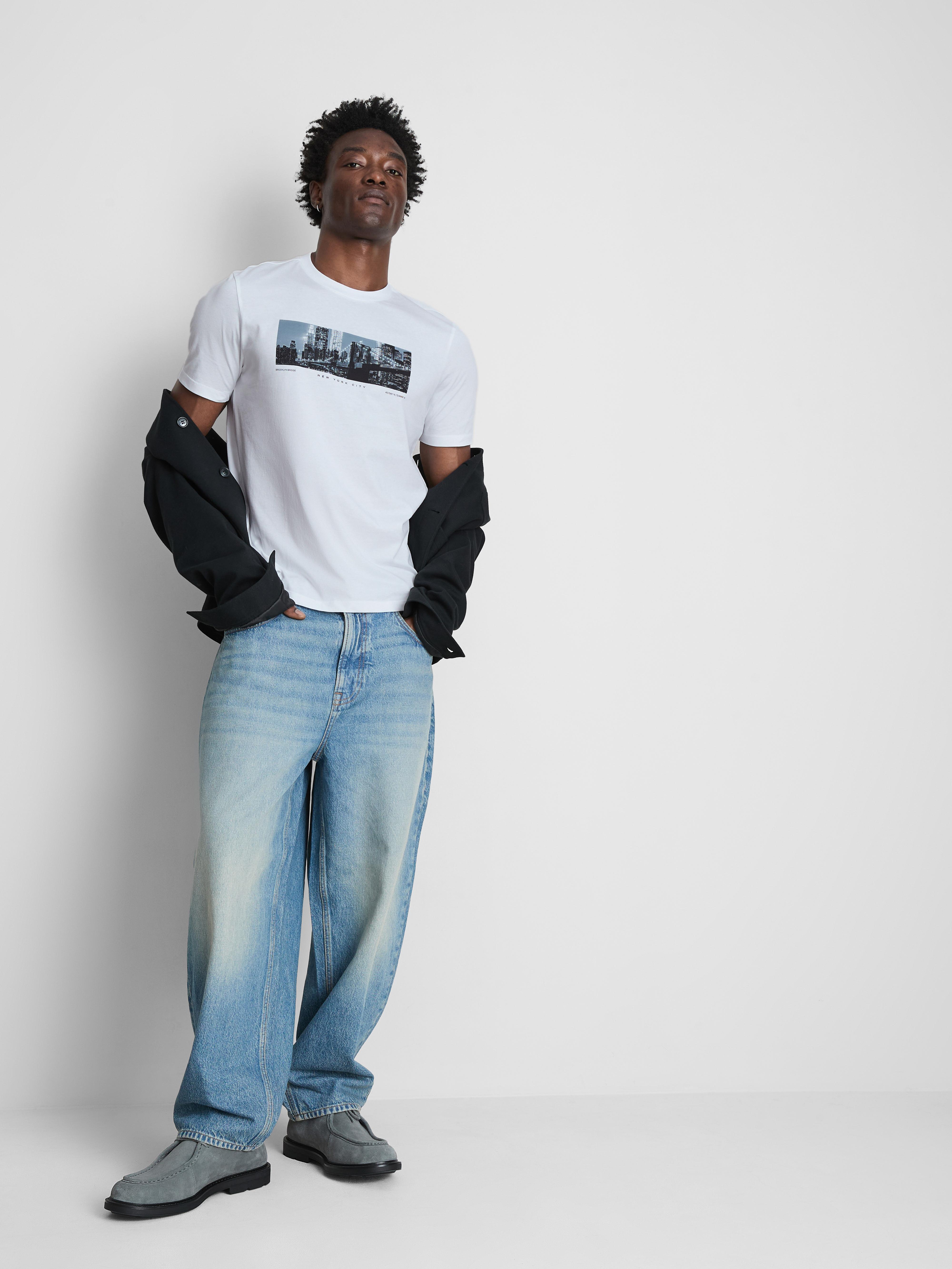 Kurzärmeliges „New York City“ T-Shirt