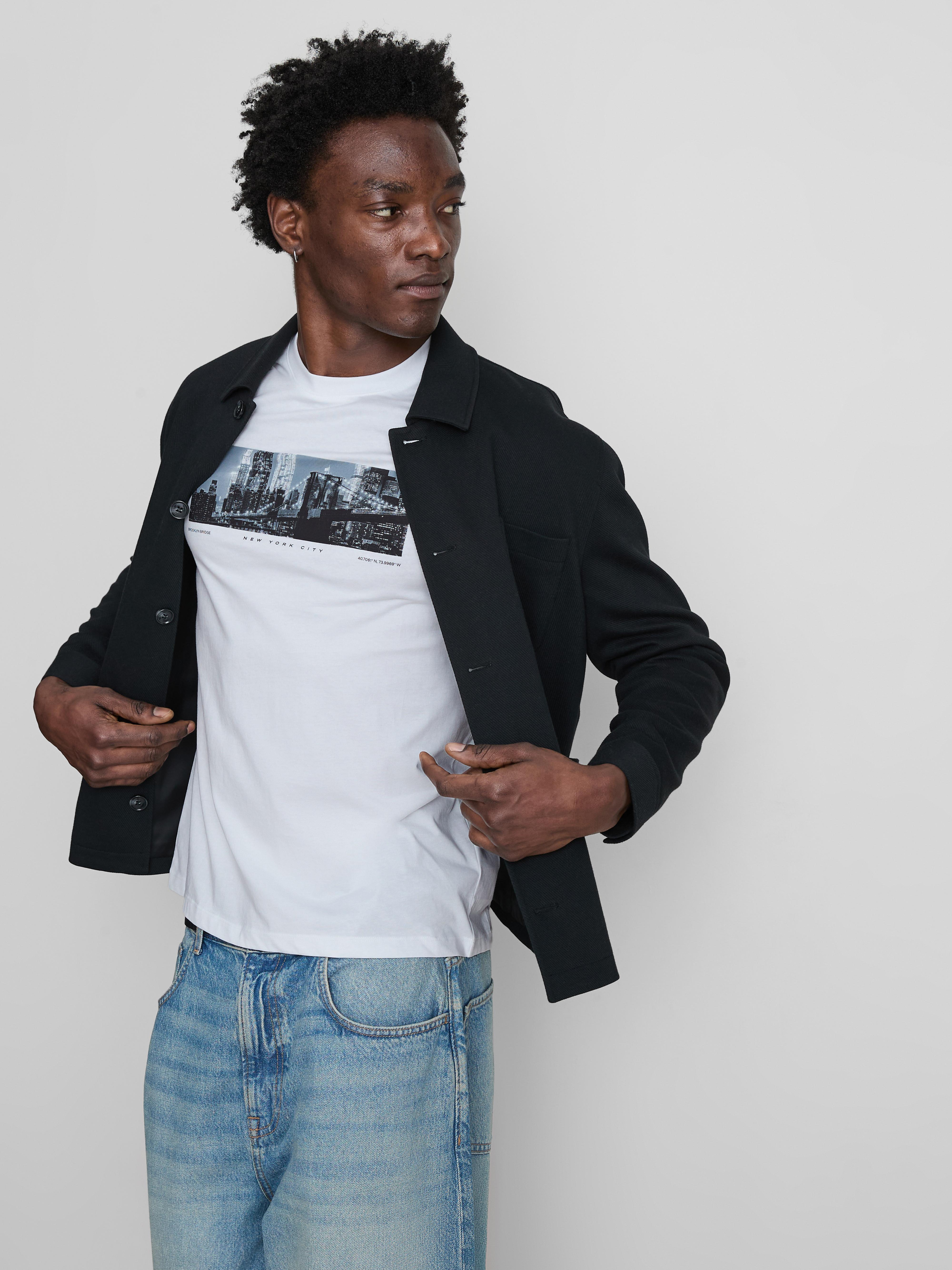 T-shirt met korte mouwen New York City
