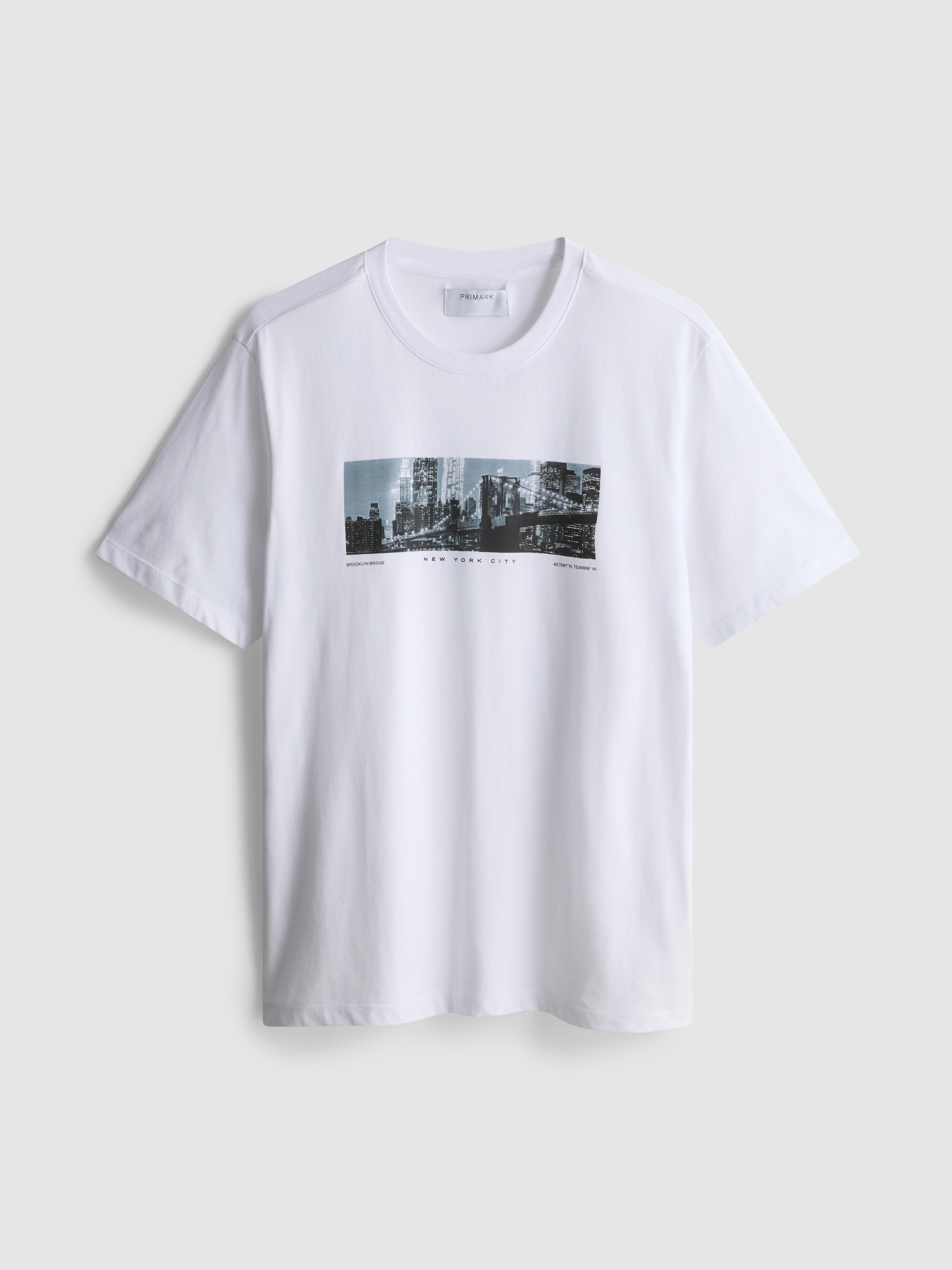 T-shirt met korte mouwen New York City