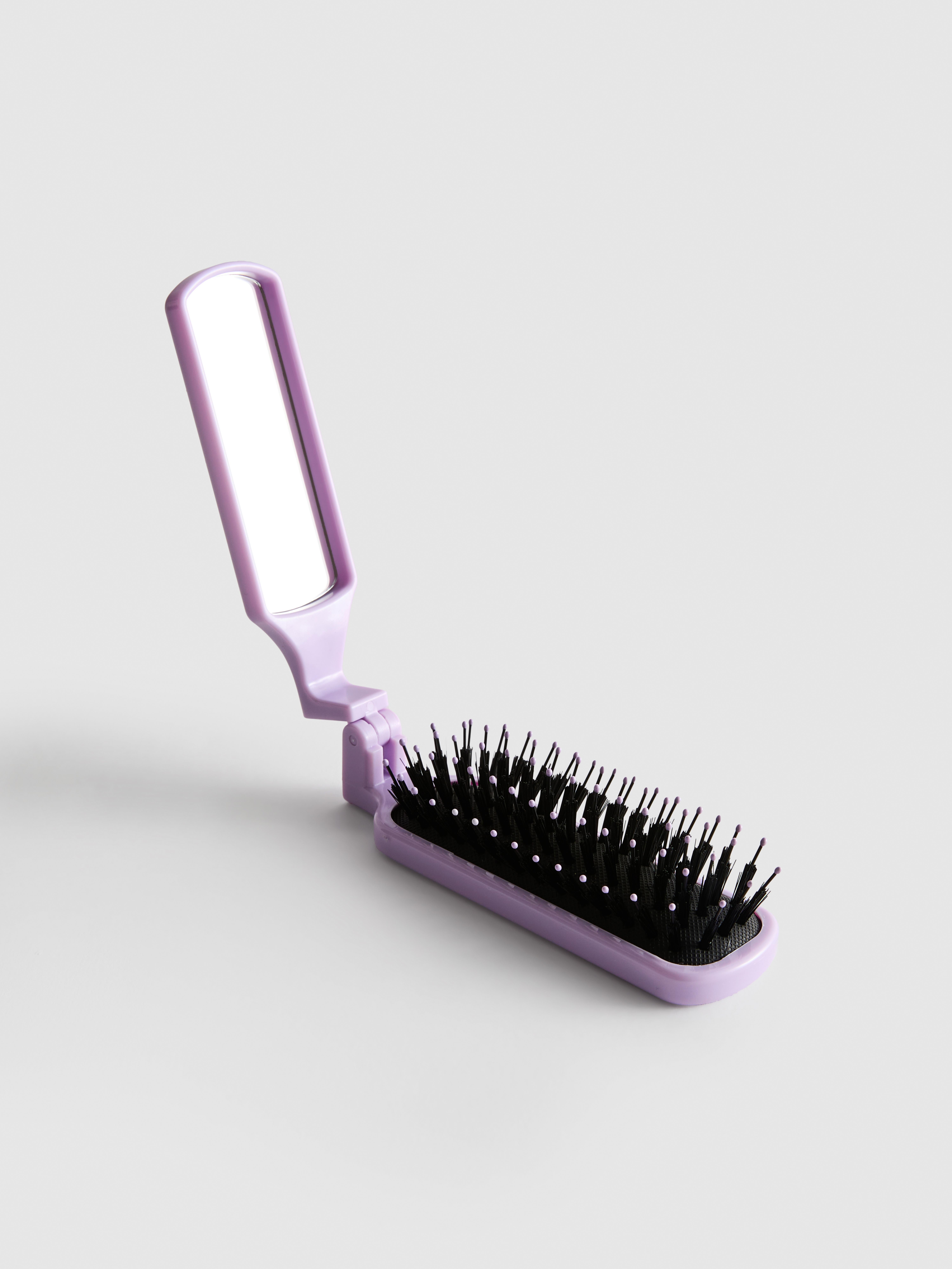 Escova cabelo dobrável viagem