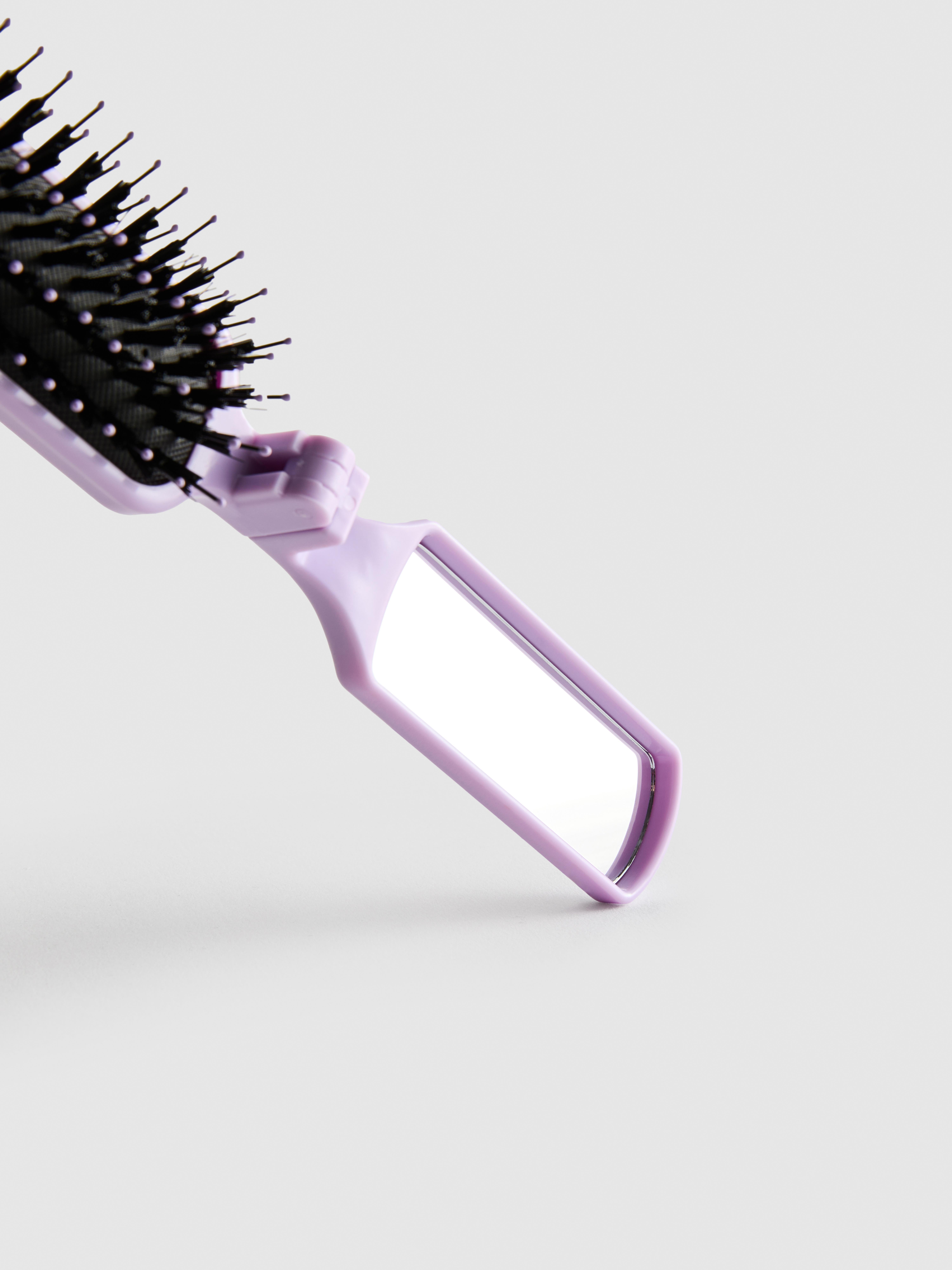 Folding Travel Hairbrush