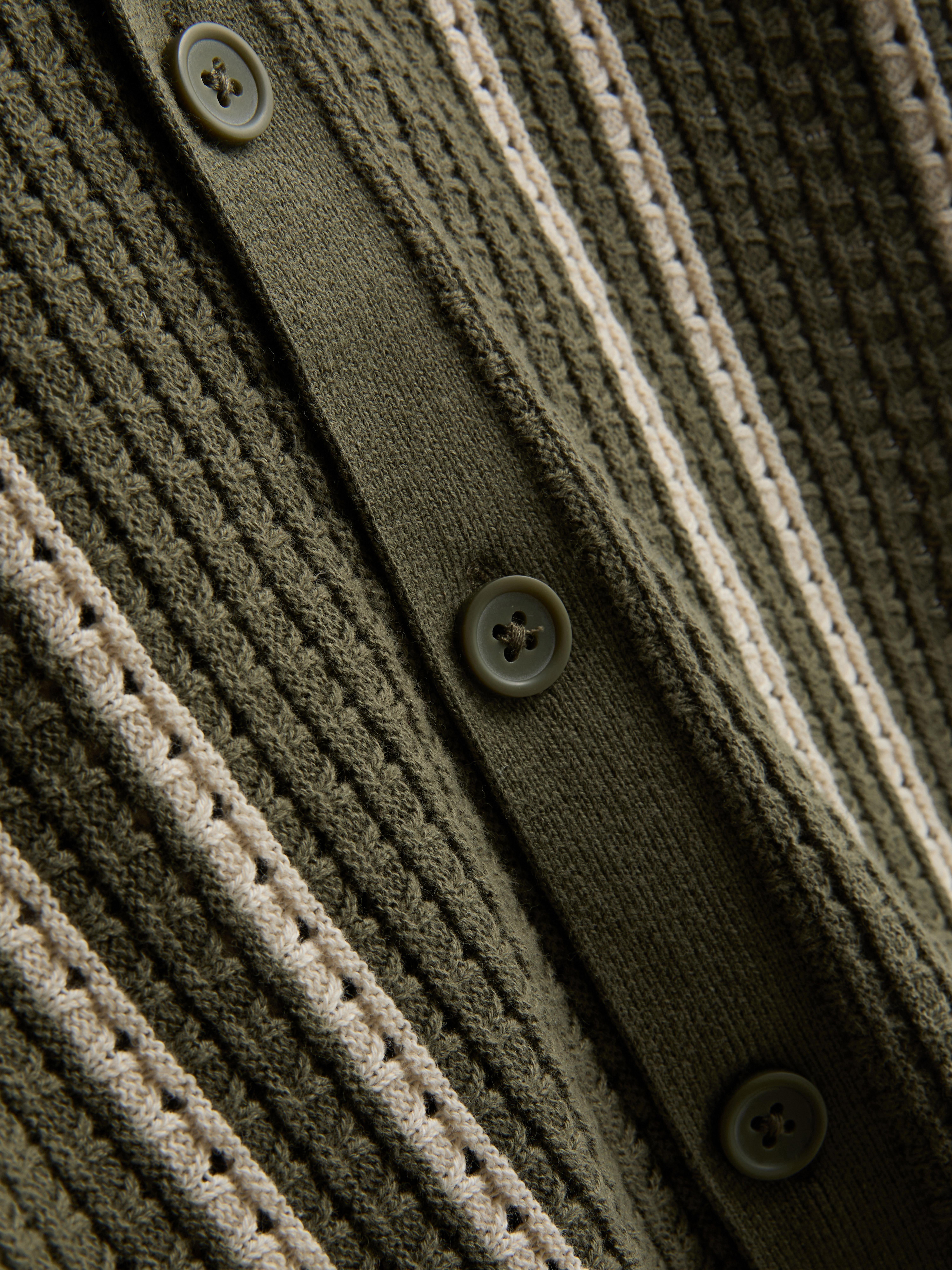 7–15 Jahre | Gestreiftes Strickhemd