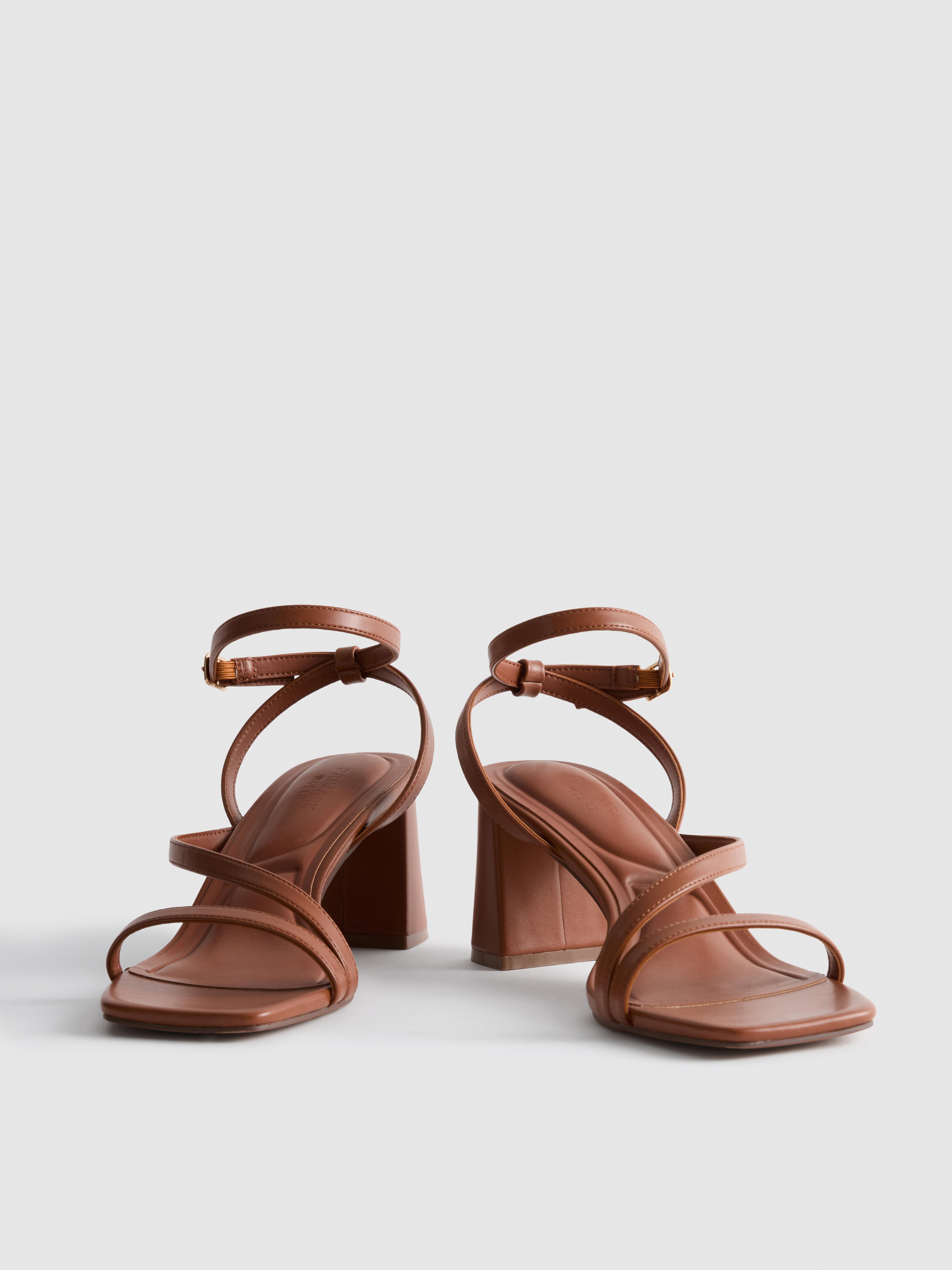 Wide Fit Block Heel Sandals