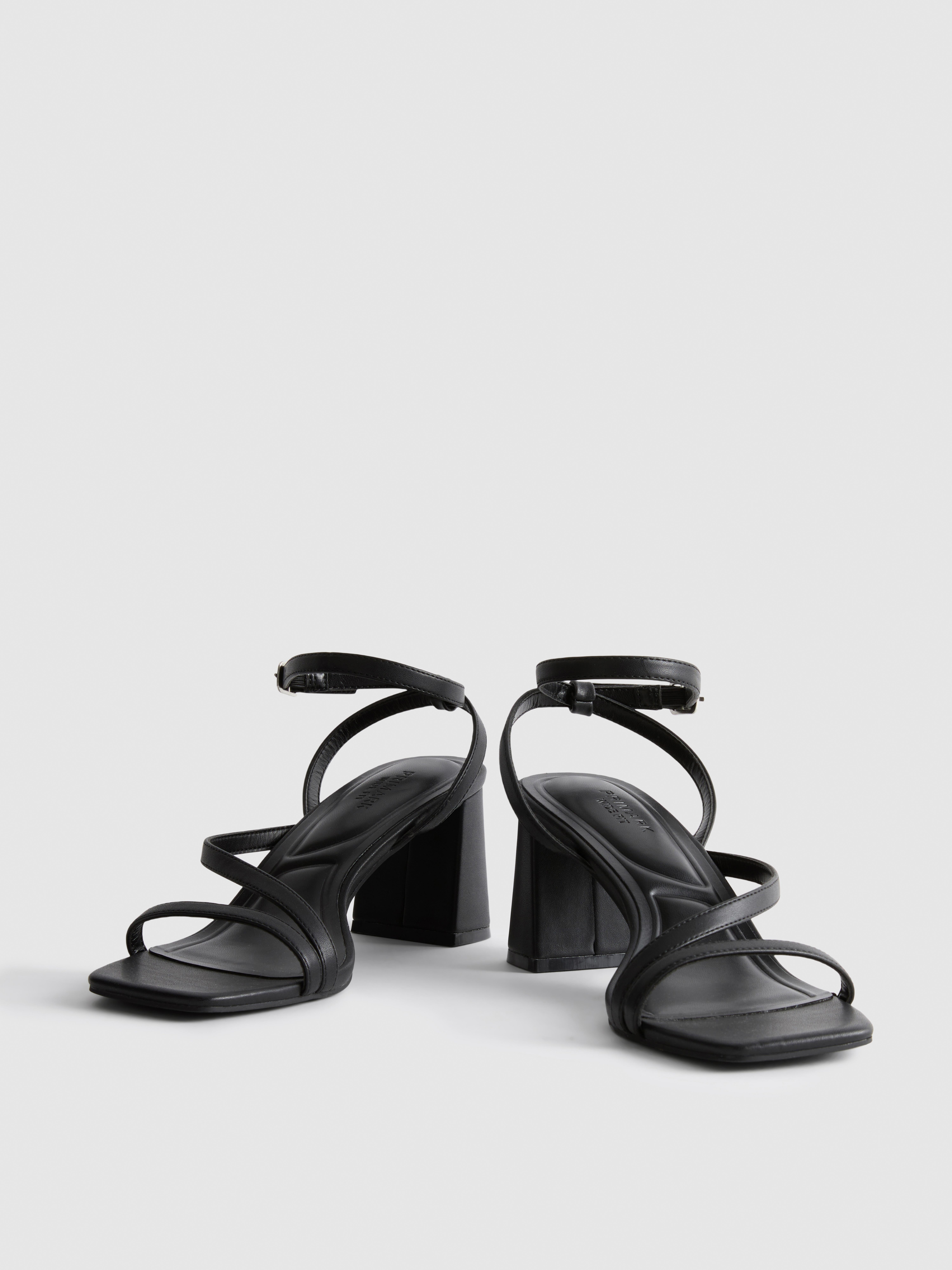 Wide Fit Block Heel Sandals