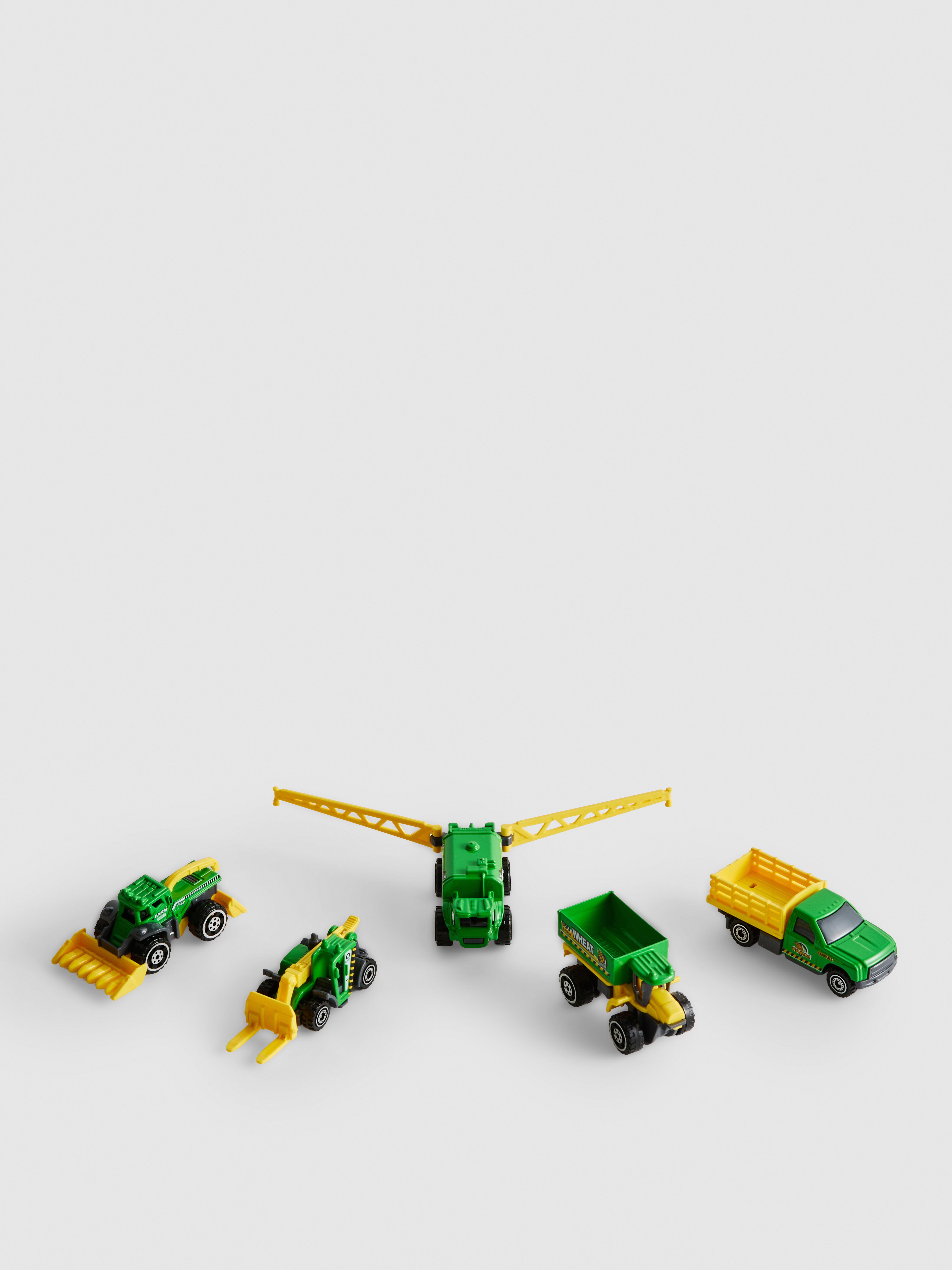 5-Piece Farm Tractor Toy Set