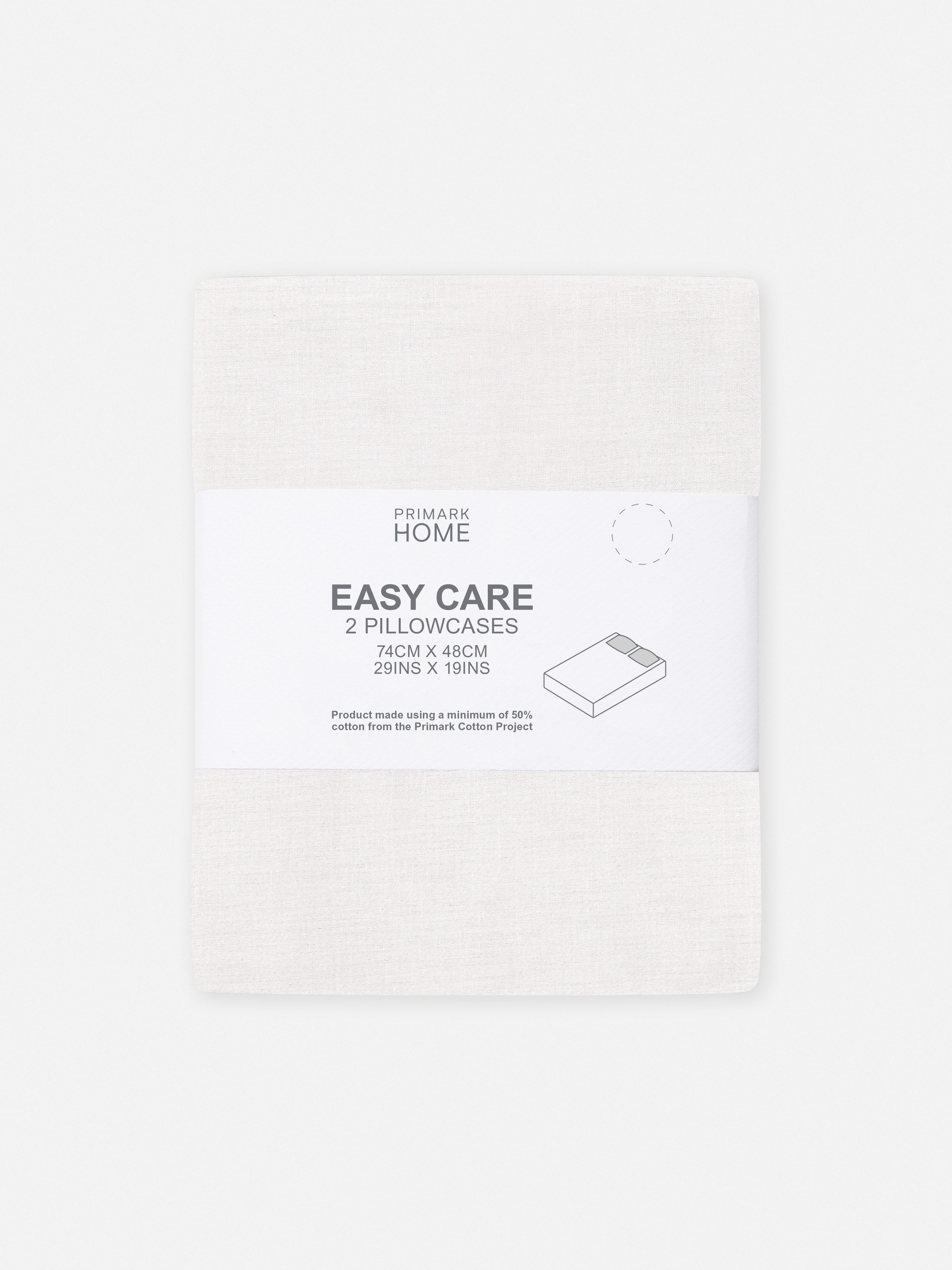 Basic kussenslopen, set van 2