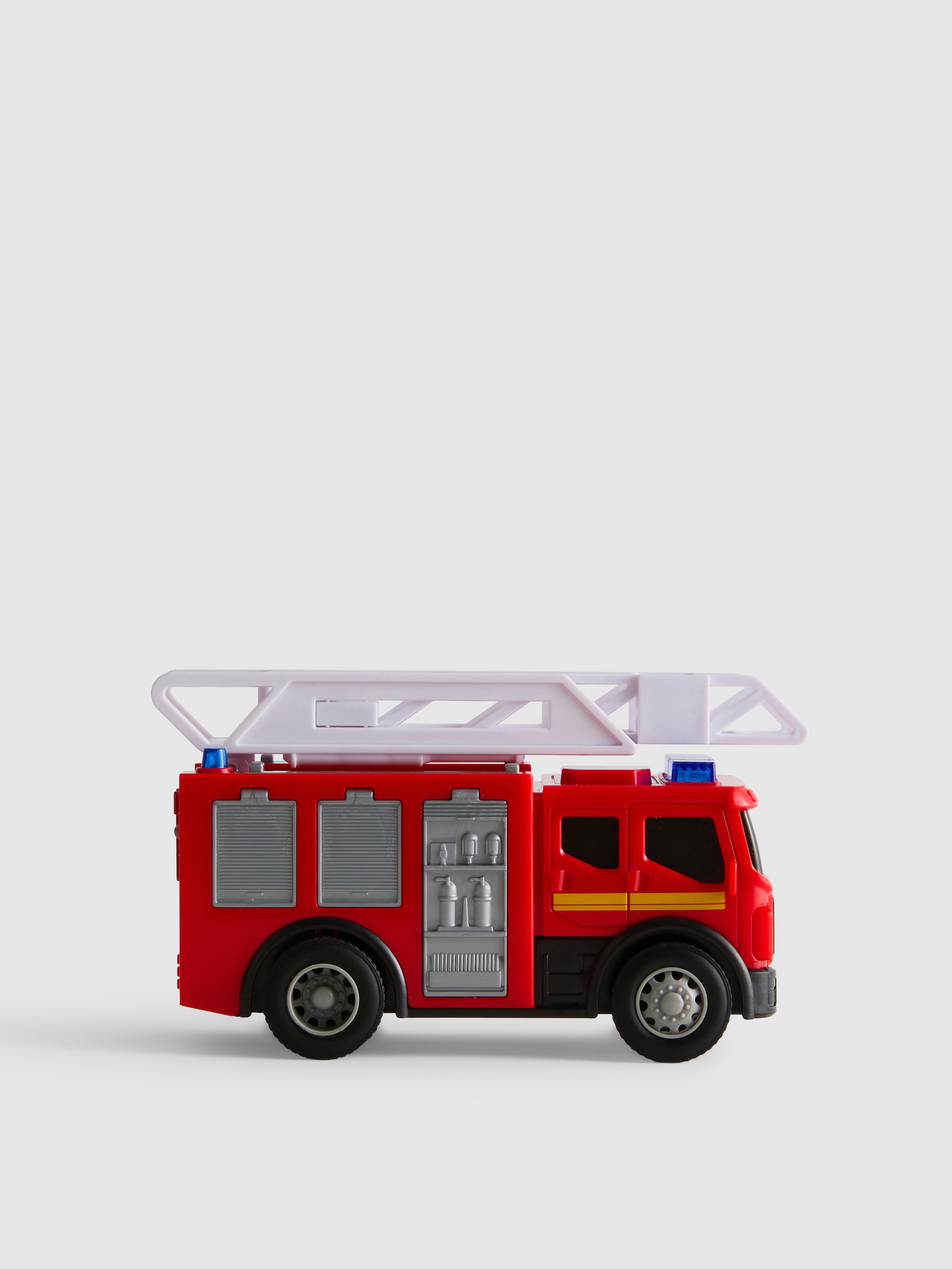 Feuerwehrauto mit Leuchtfunktion