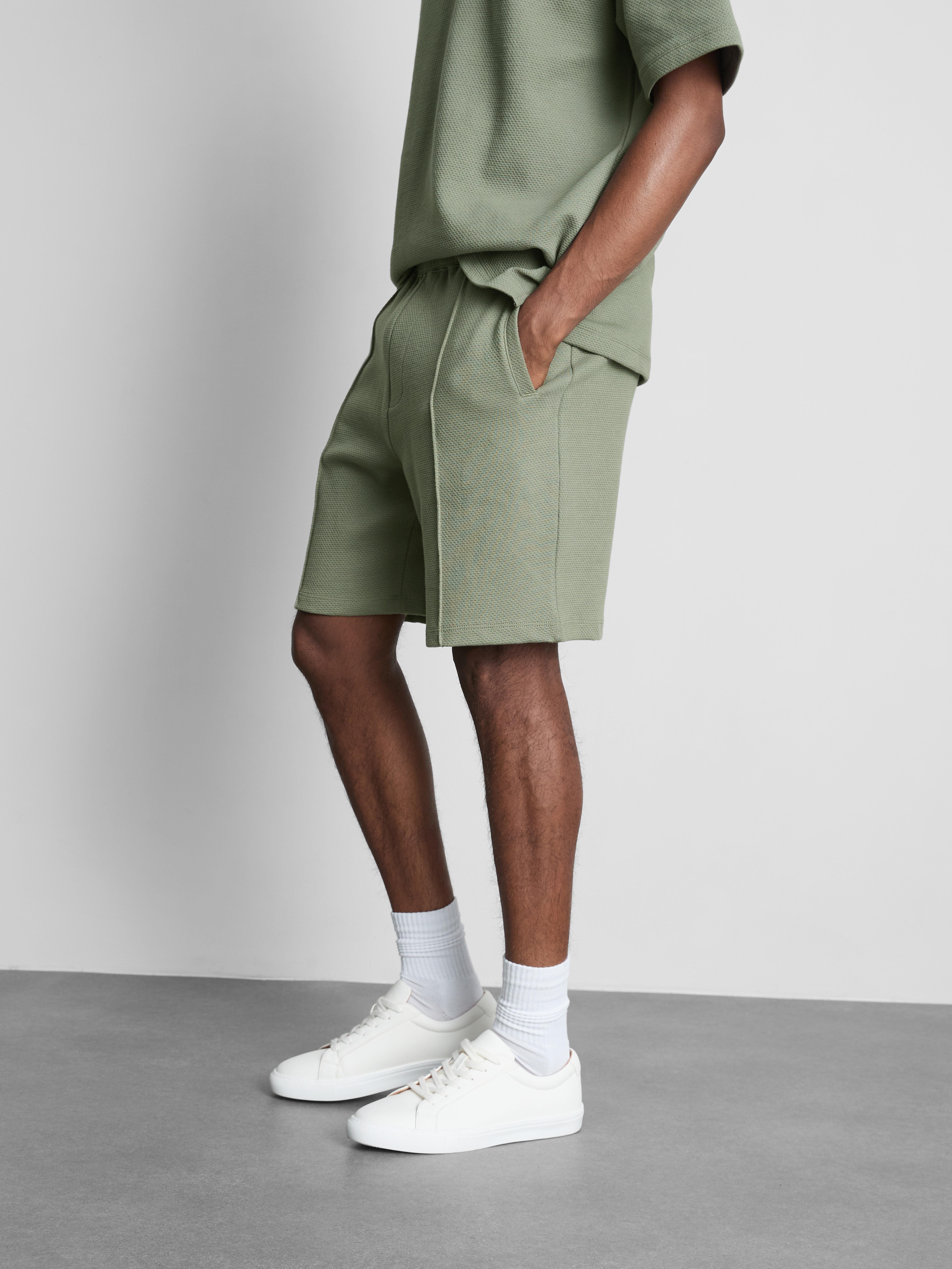 The Edit Textured Shorts