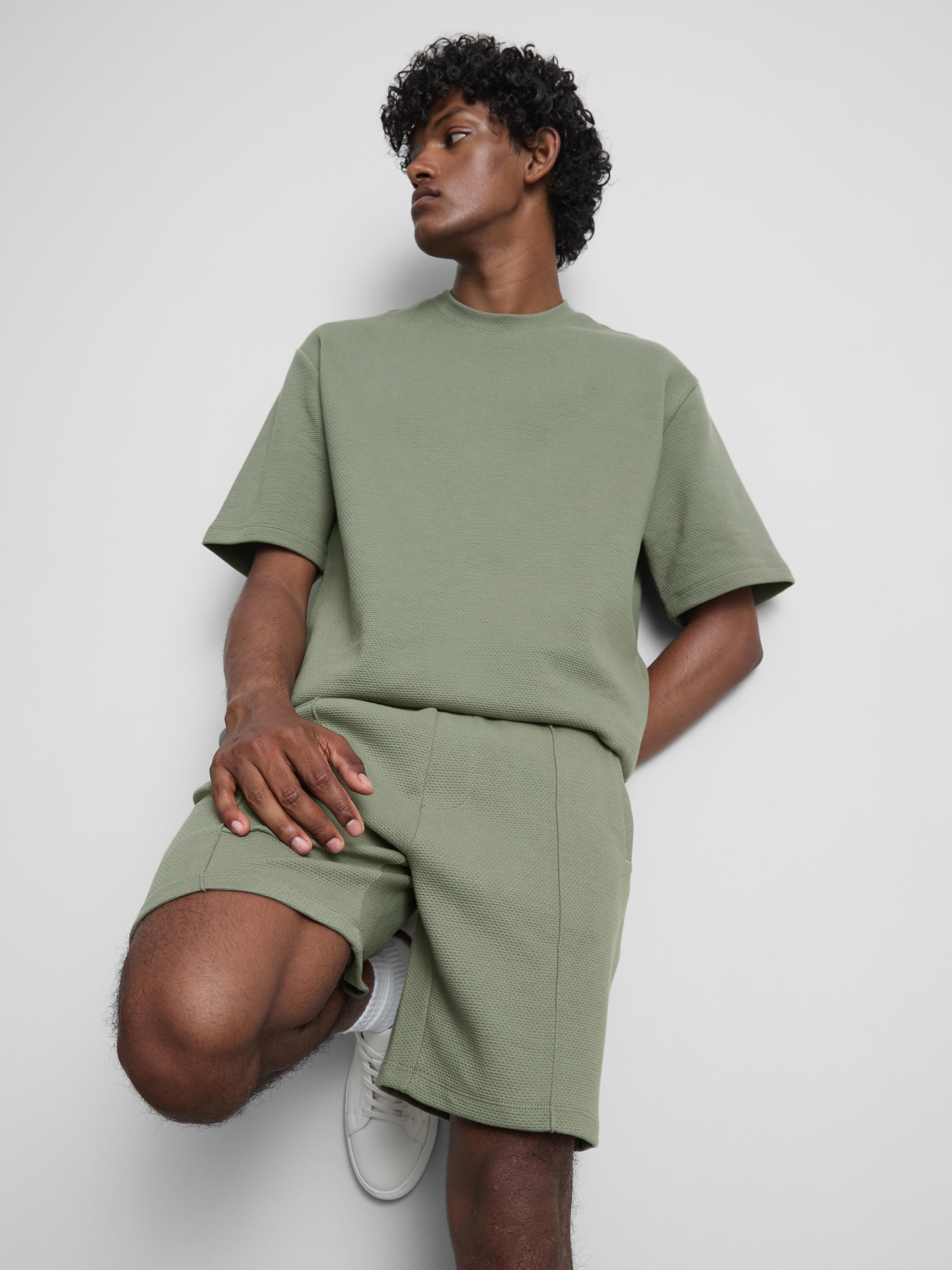 The Edit Textured Shorts