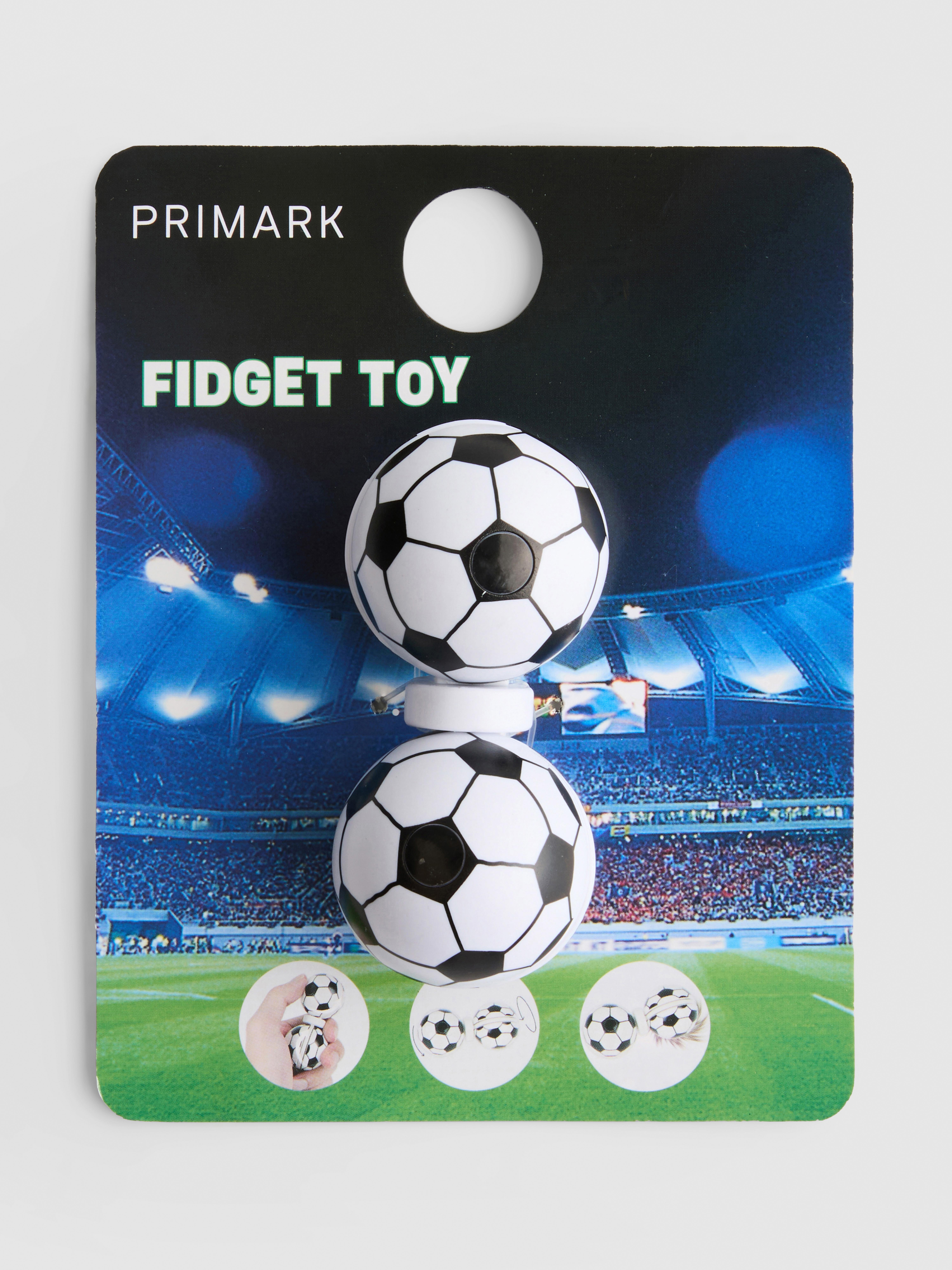 Confezione da 2 giocattoli fidget a tema calcio
