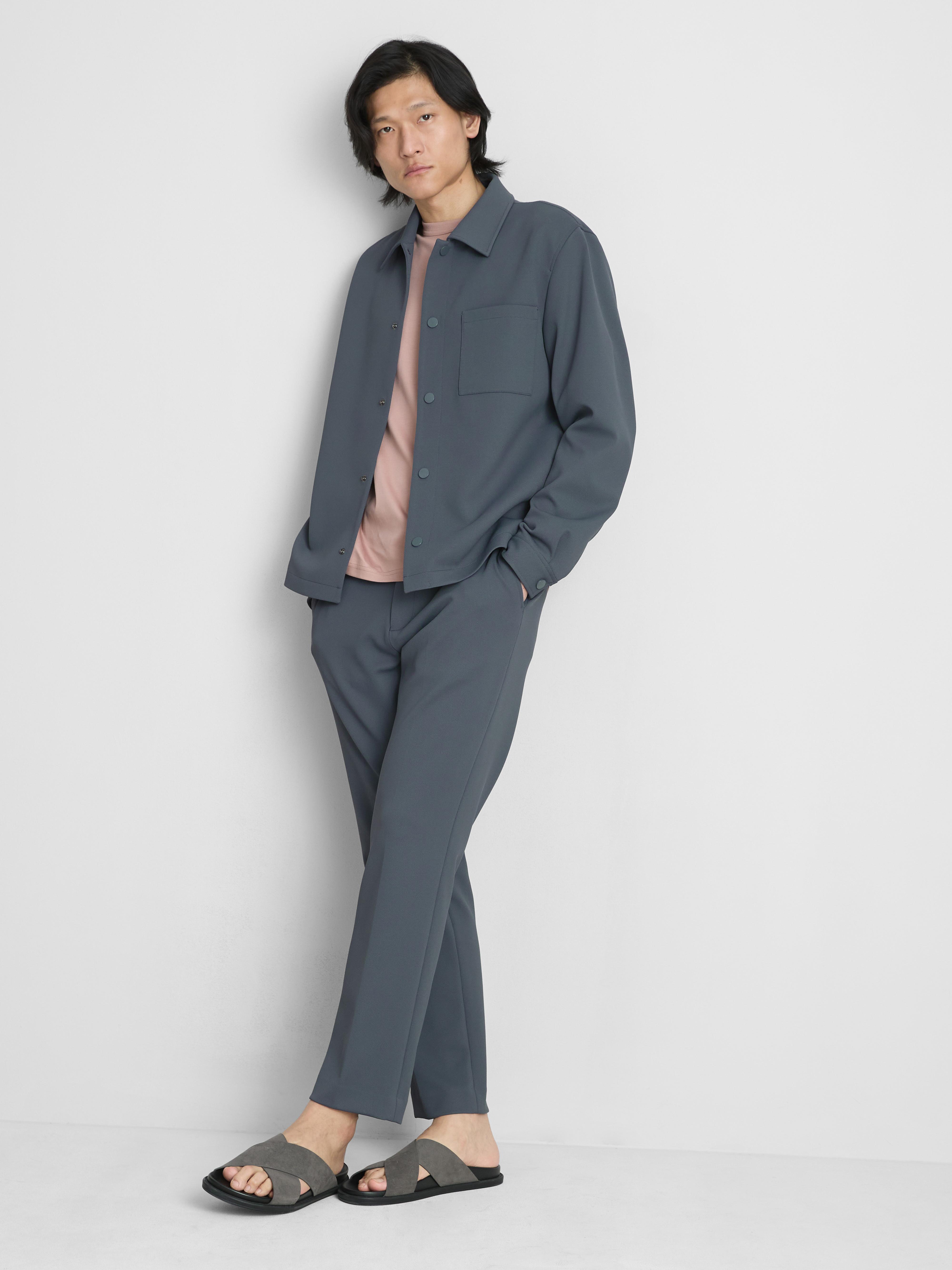 Veste à col en piqué The Edit