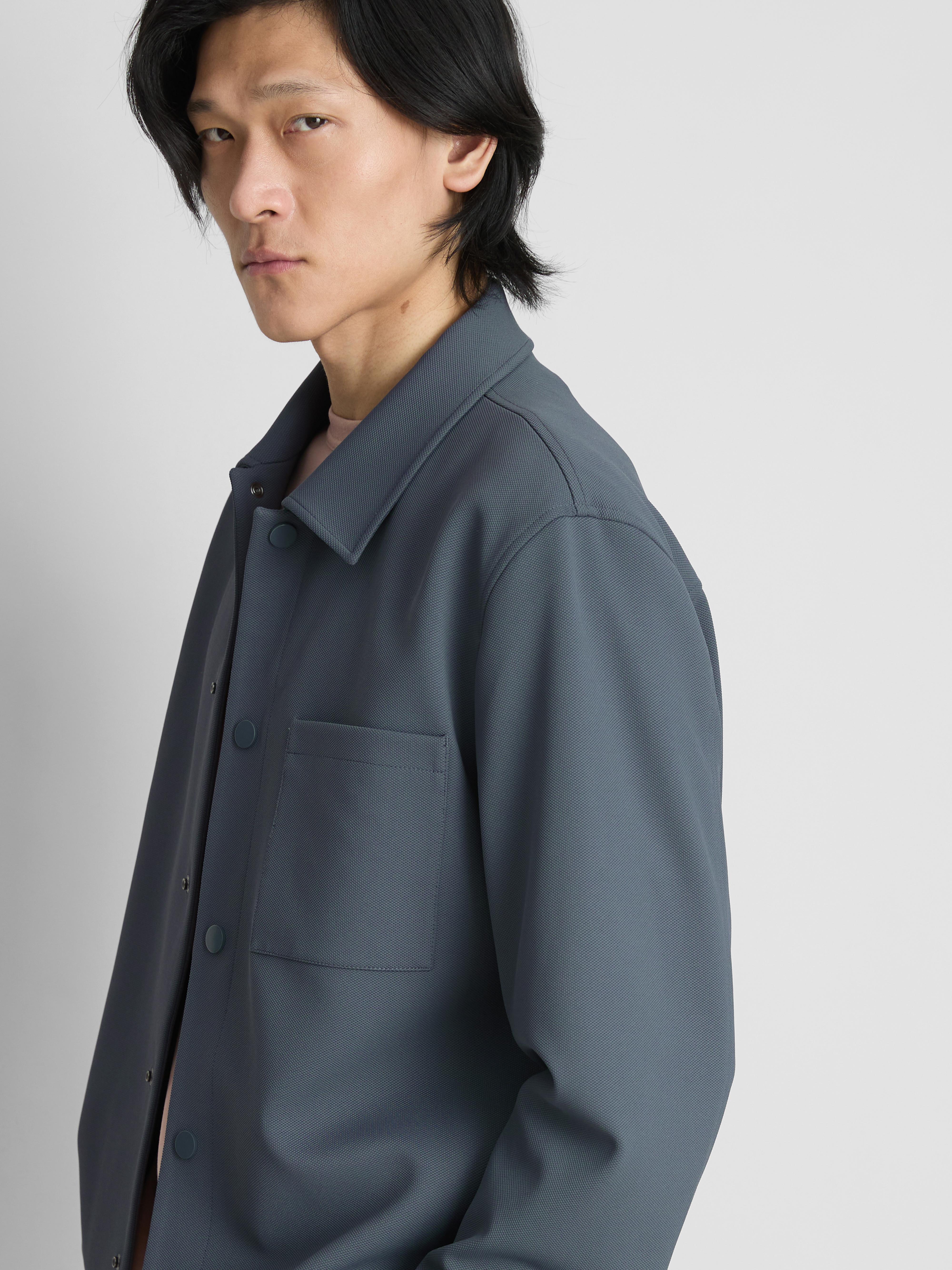 Veste à col en piqué The Edit