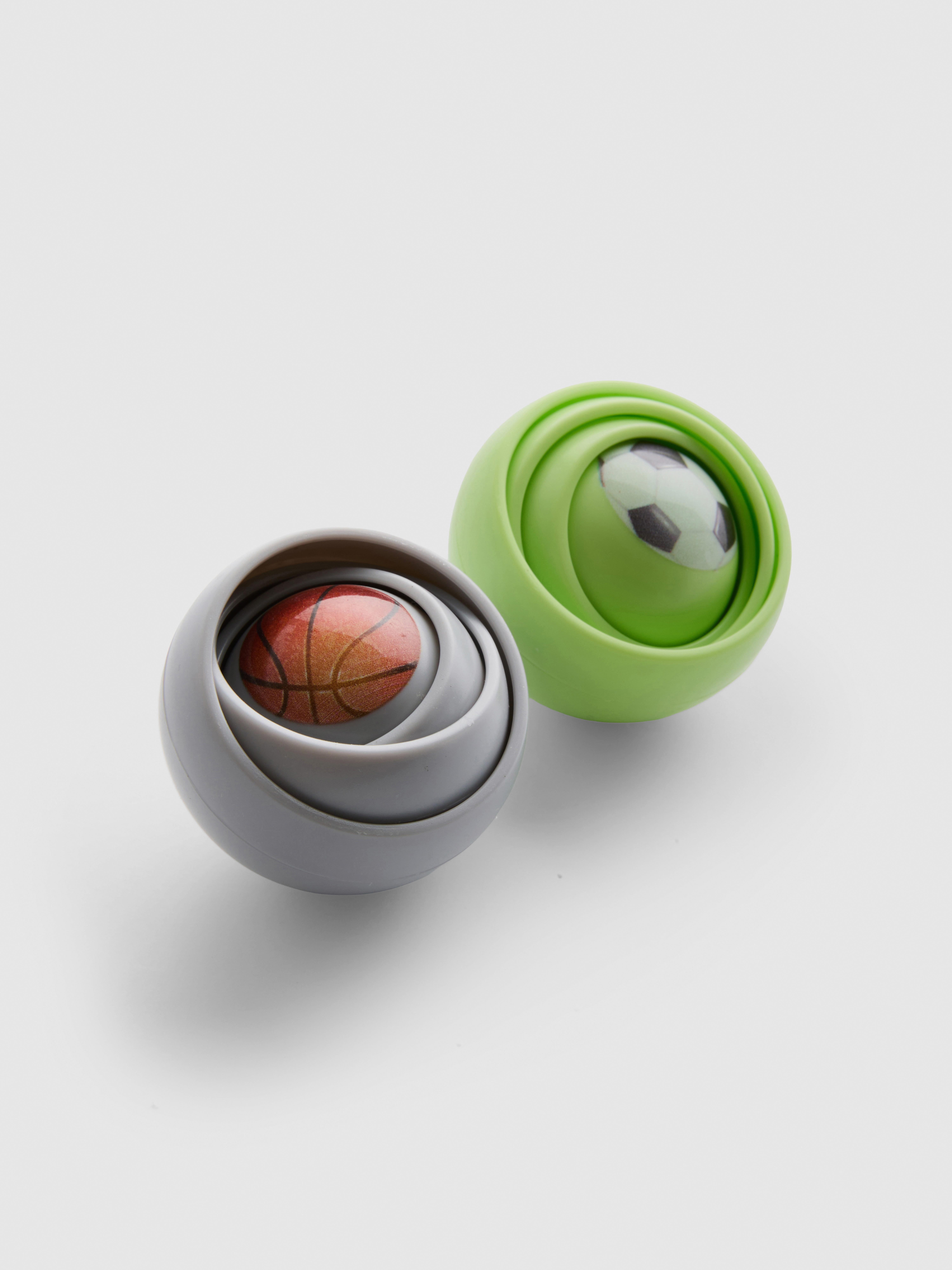 Pack 2 bolas fidget desporto