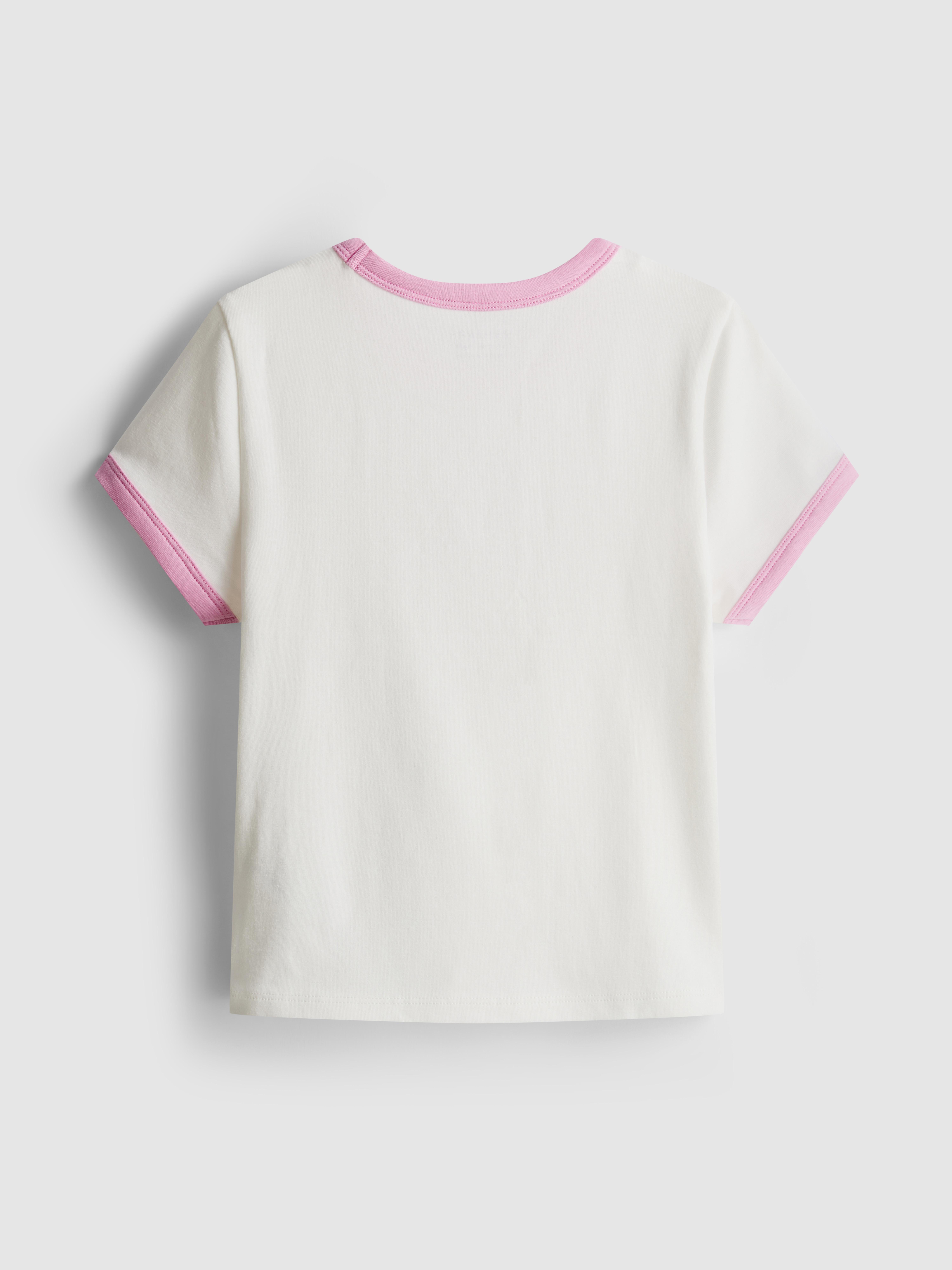 7-15 años | Camiseta con ribetes