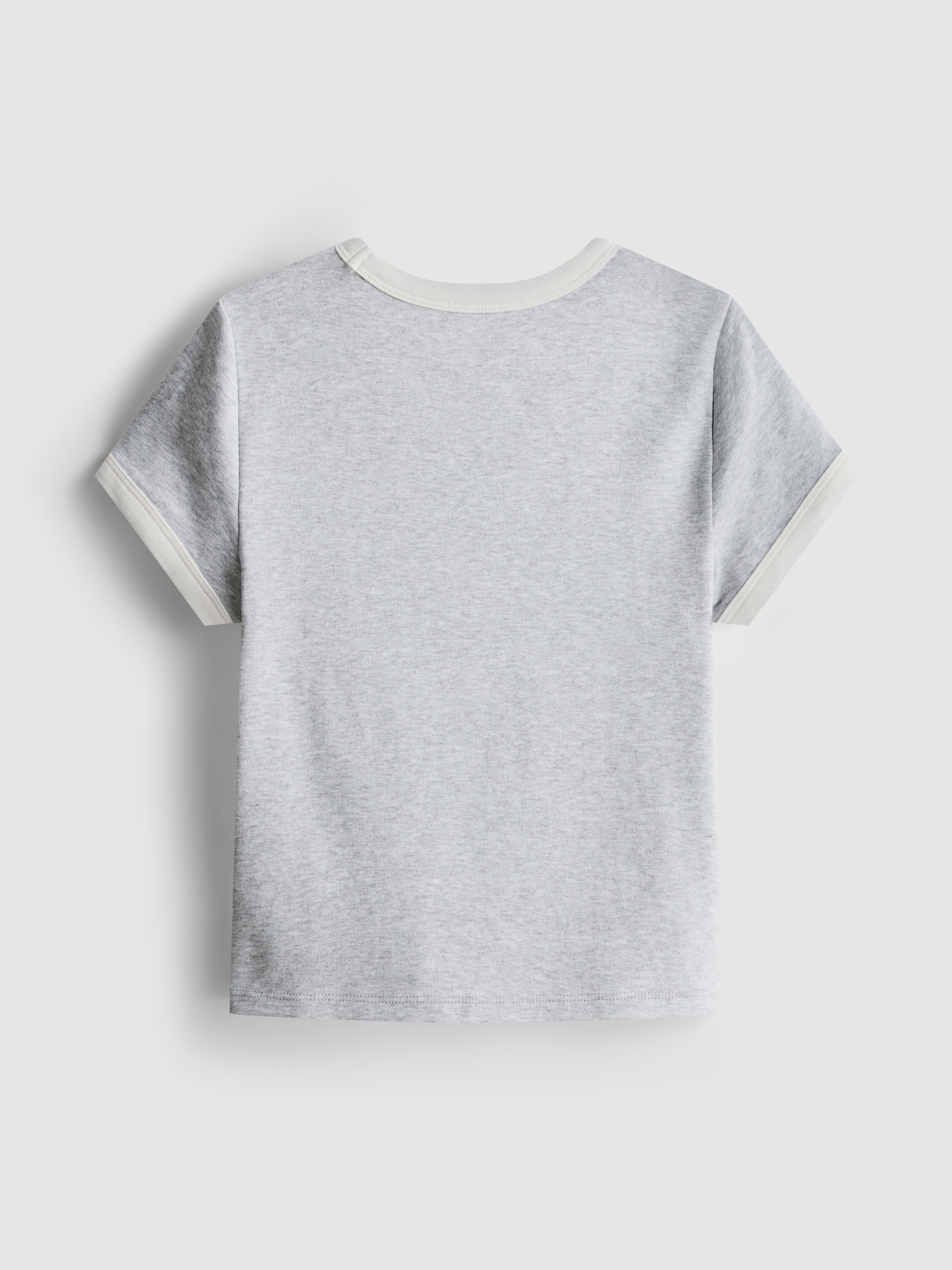 7-15 años | Camiseta con ribetes