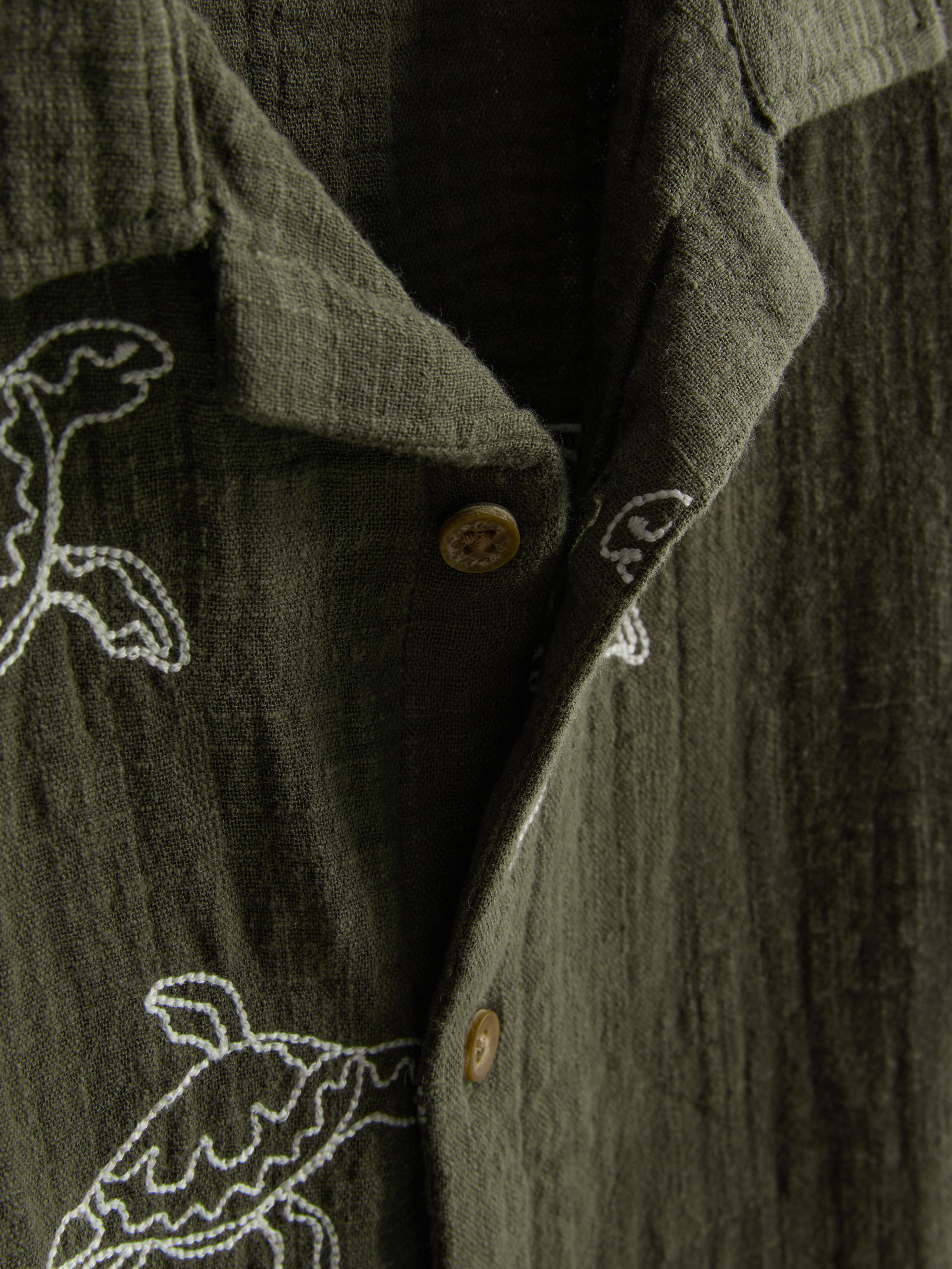 1.5-8yrs | Embroidered Shirt