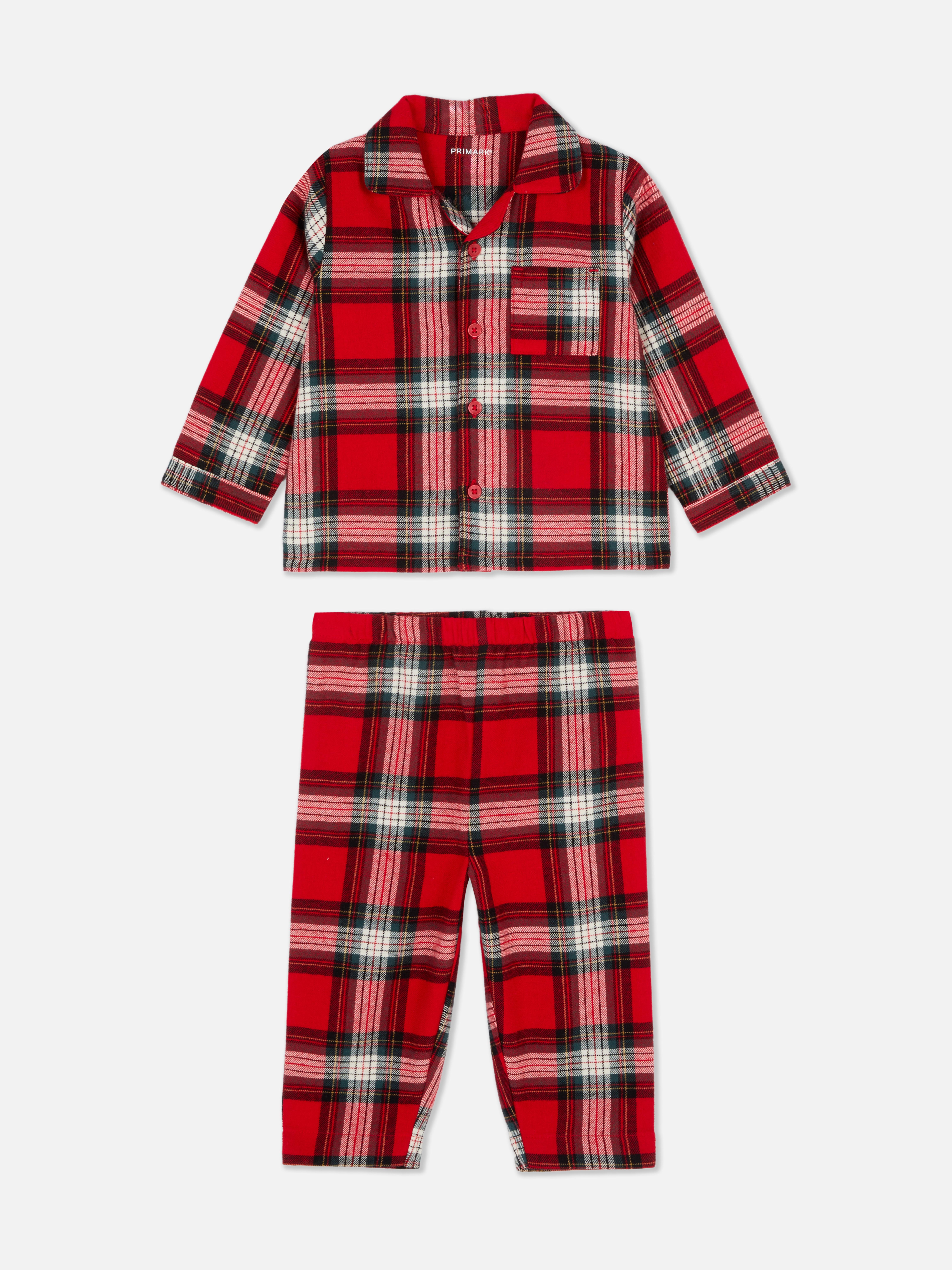 0–36 mois | Pyjama familial à carreaux pour bébé