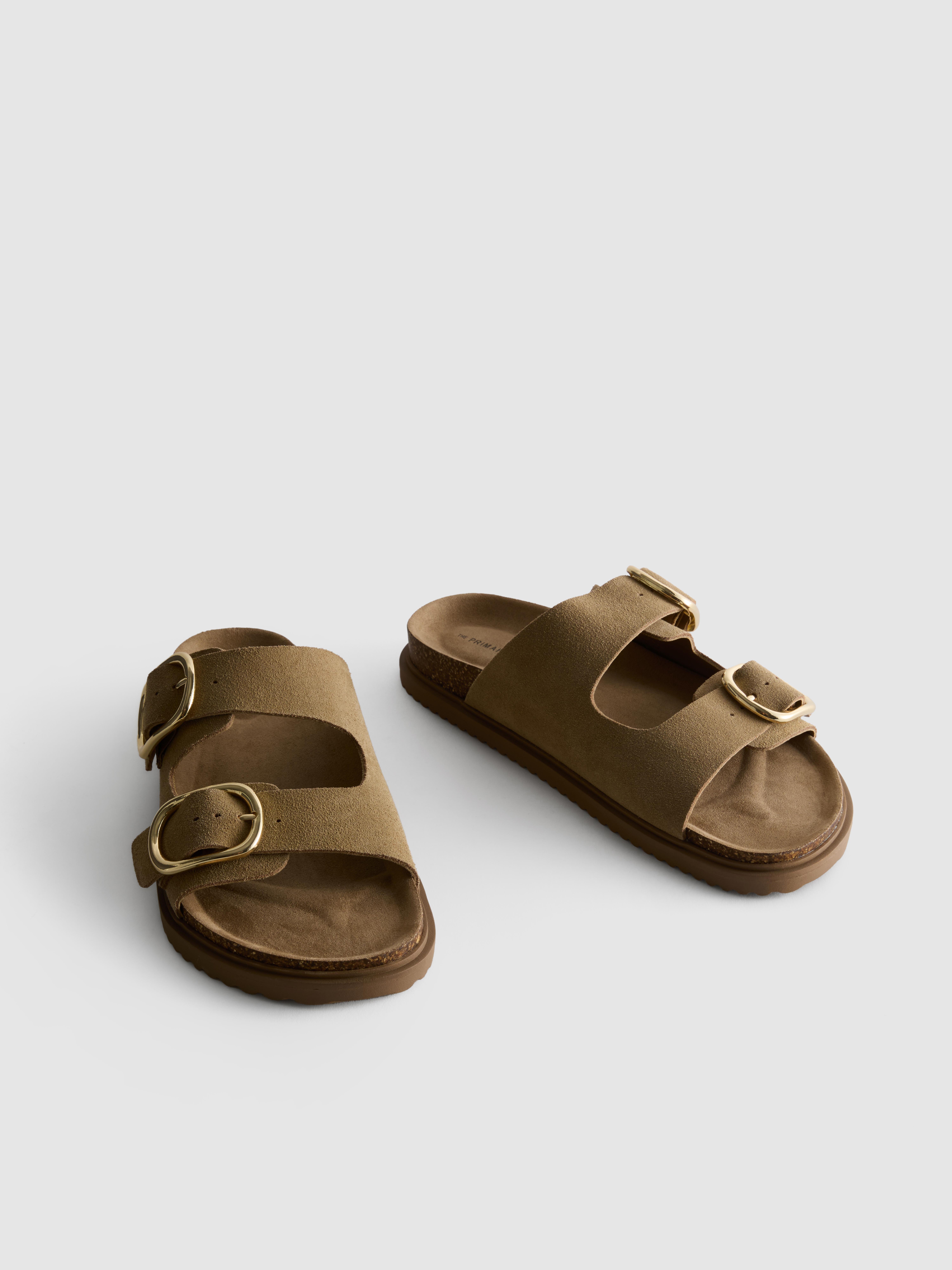 Sandále s dvojitým remienkom a prackou The Edit