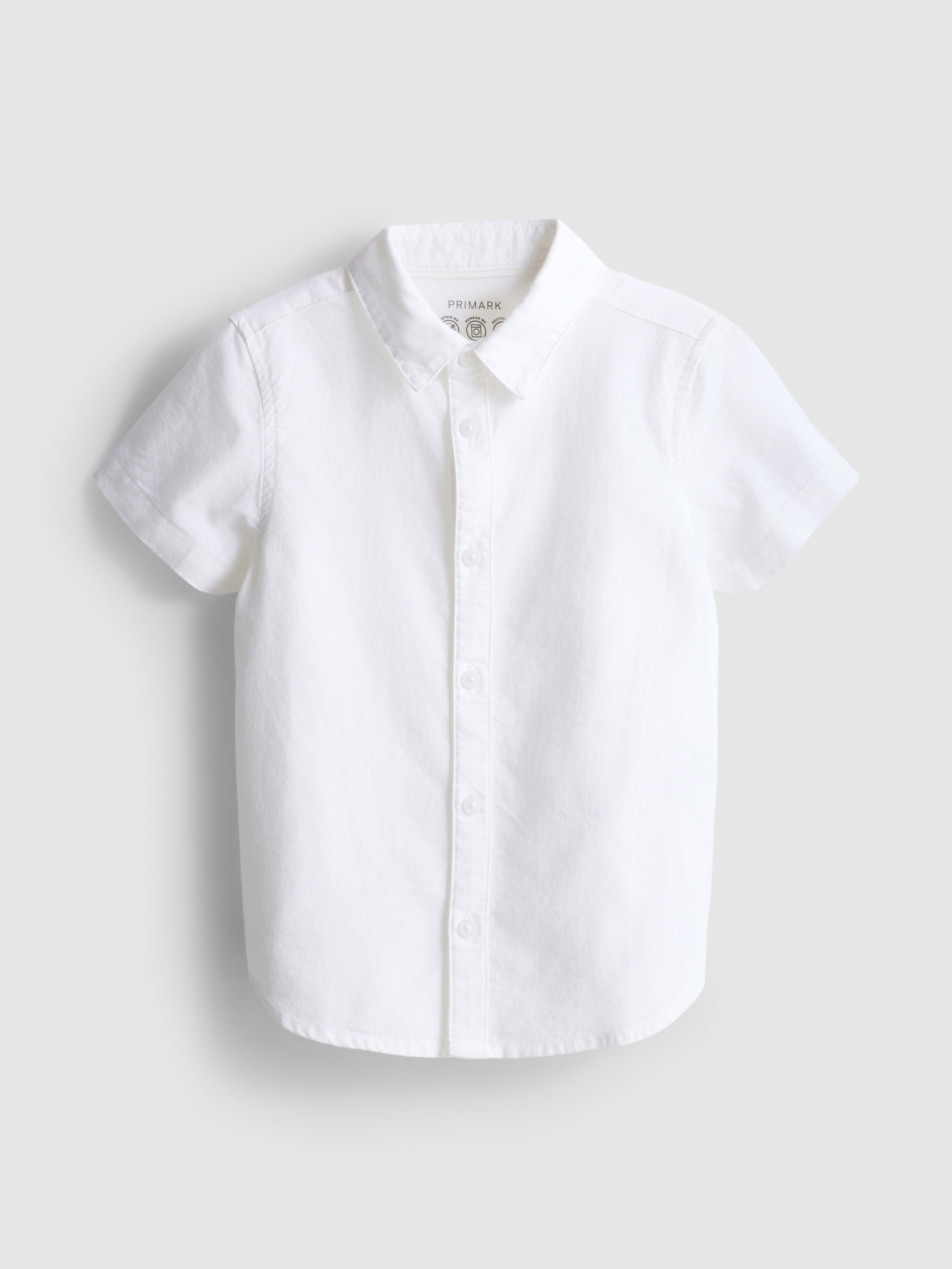 1.5-7yrs | Short Sleeve Oxford Shirt