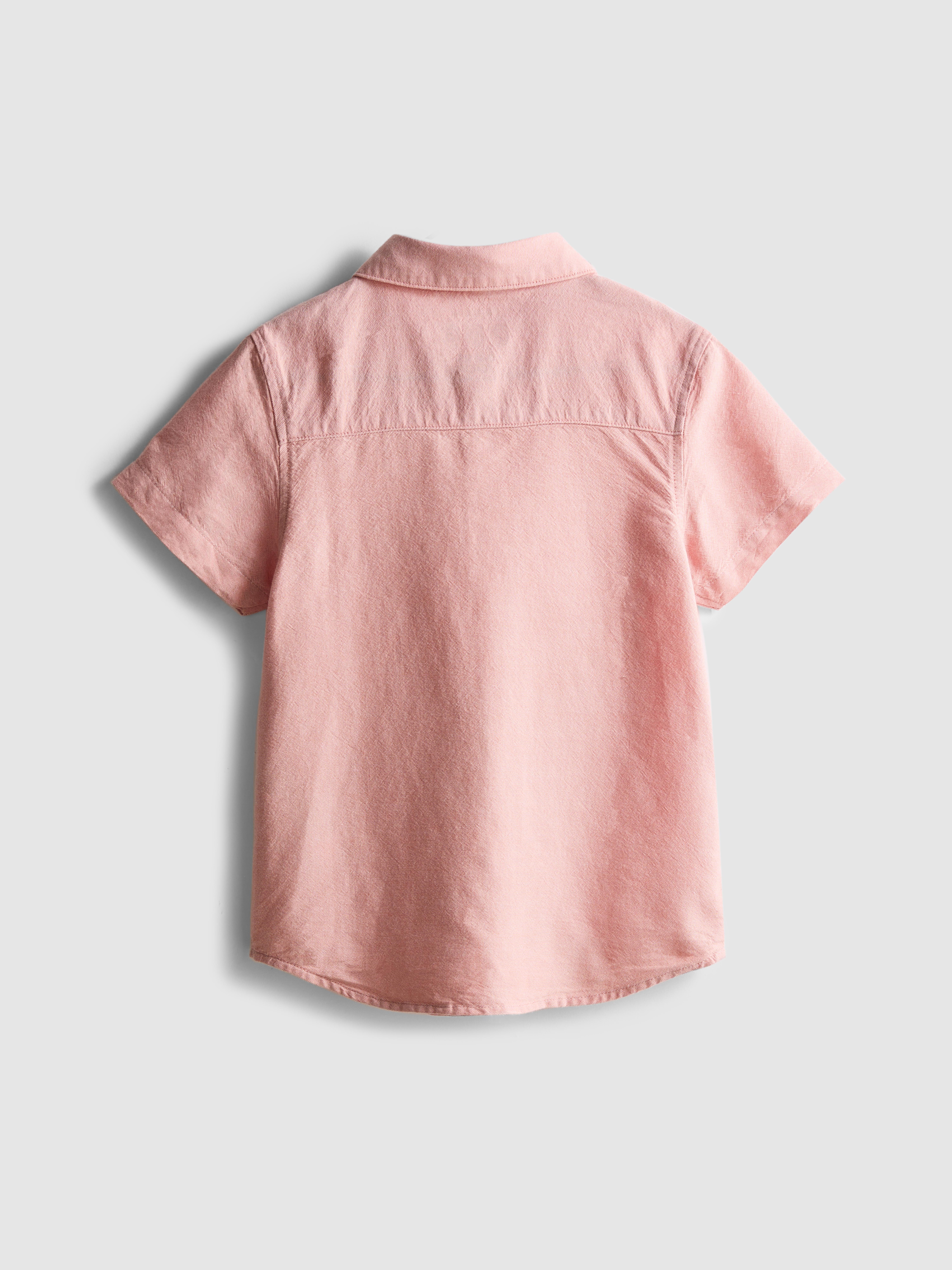 1.5-7yrs | Short Sleeve Oxford Shirt