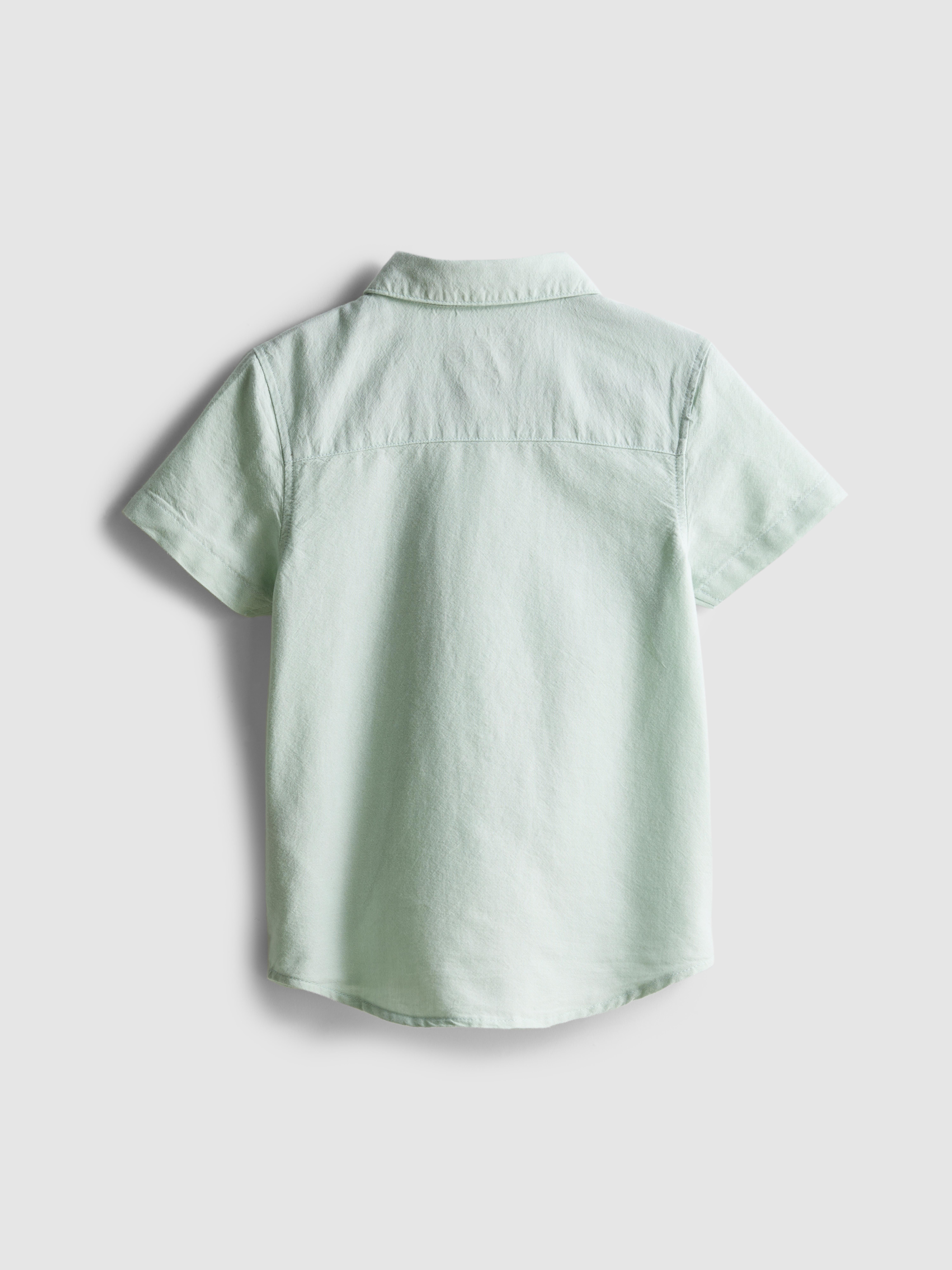 1.5-7yrs | Short Sleeve Oxford Shirt